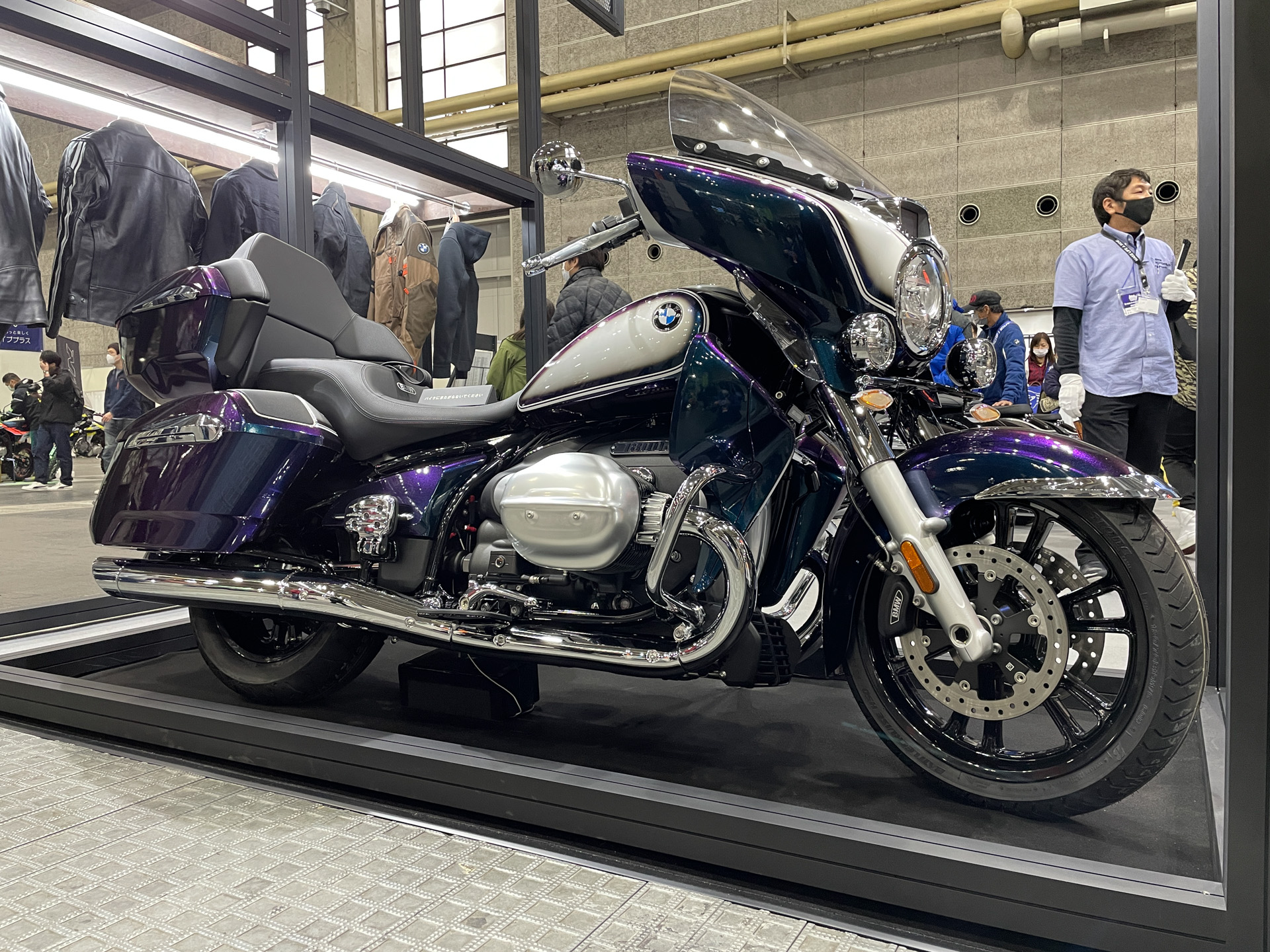 BMW Motorradブース