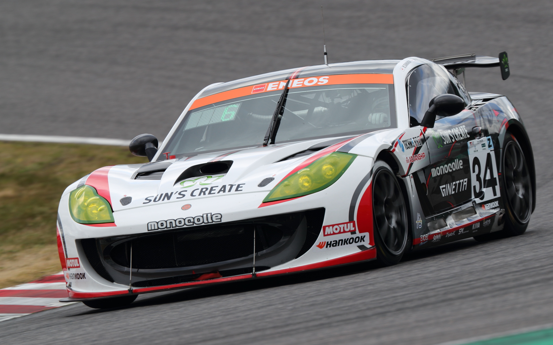 34号車 テクノ・SUN'S・モノコレ G55（Ginetta G55 ）