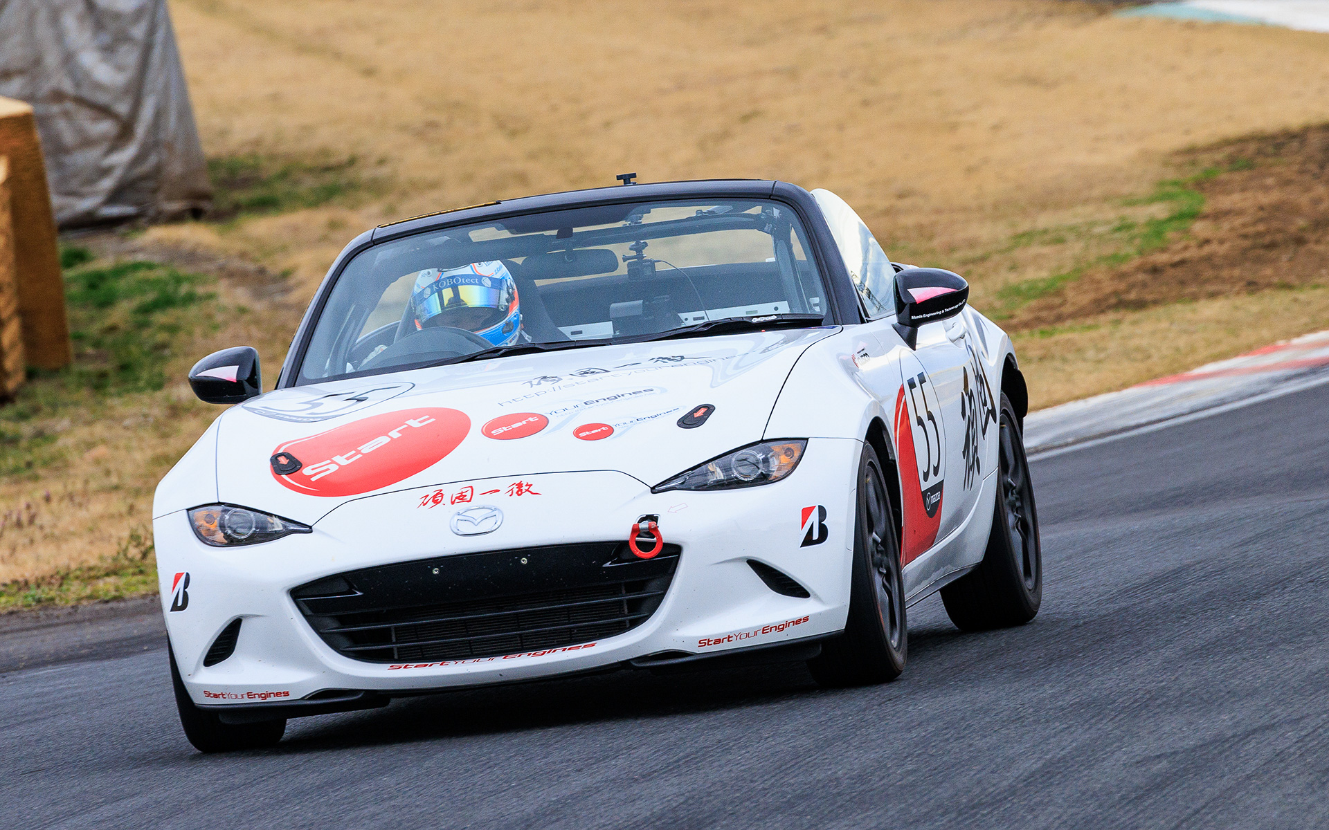 優勝した55号車 SYE頑固一徹ロードスター