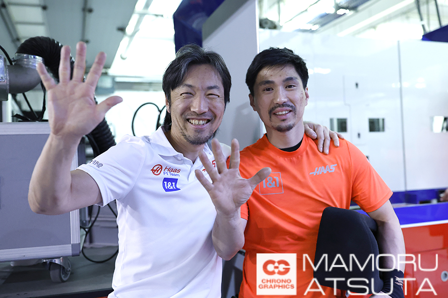 メカニックの吉田さんと一緒に！