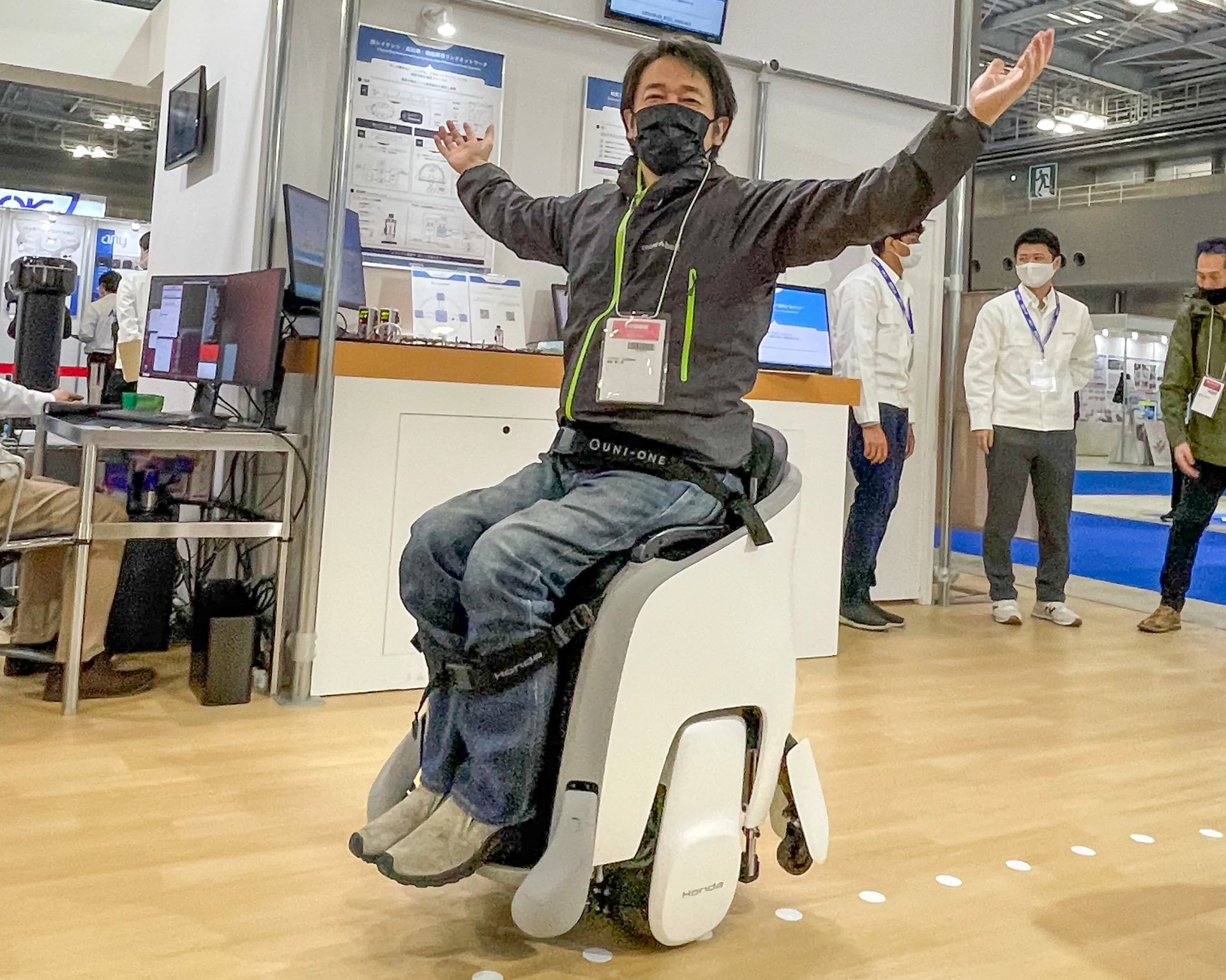 ホンダの次世代パーソナルモビリティ「UNI-ONE」に乗ってみました！