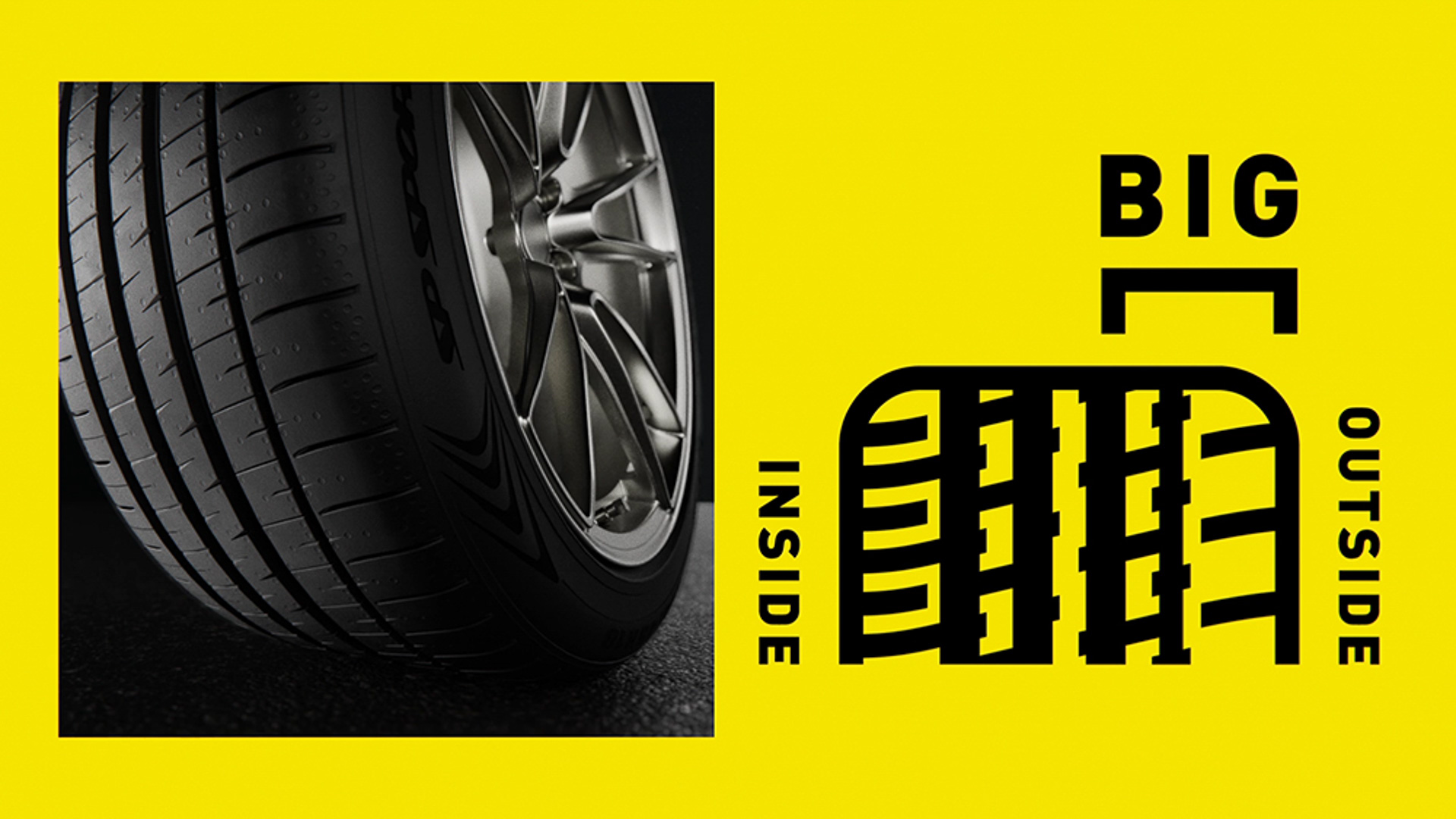 ピクトグラムを用いて製作したタイヤグラフ