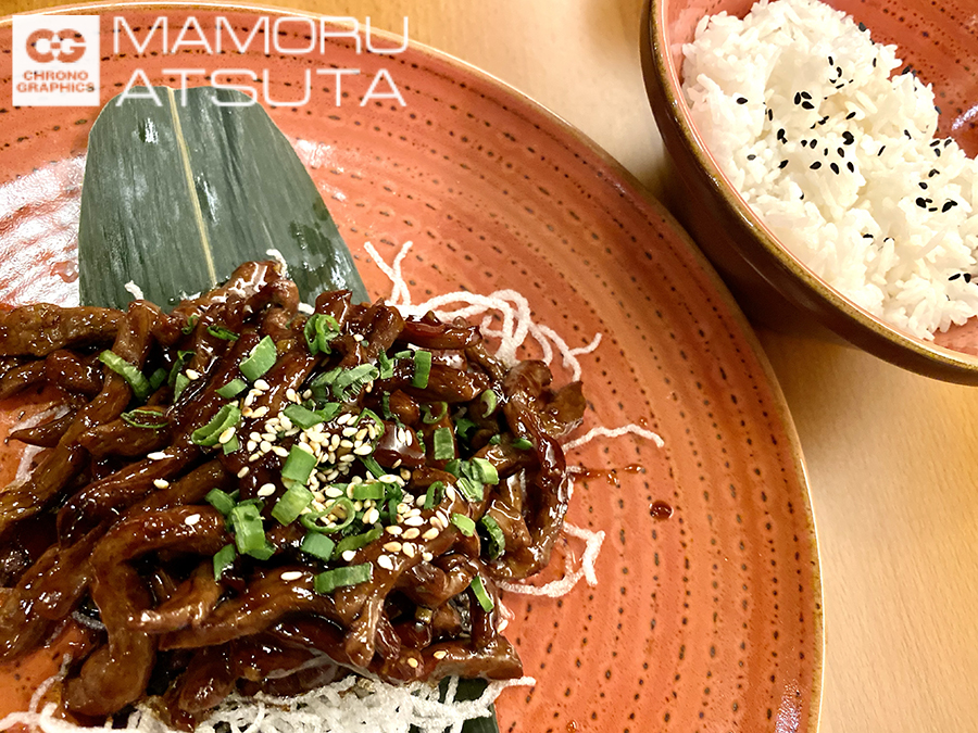 牛肉のブルコギとご飯