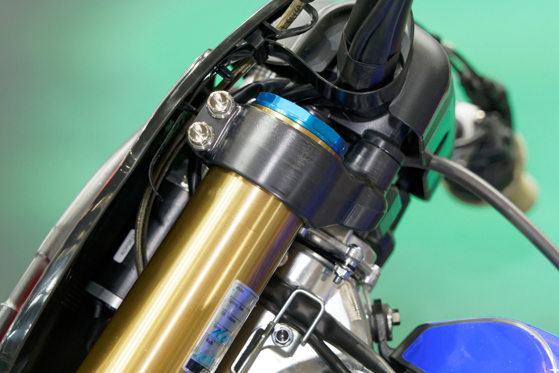 二輪用パワステ「EPS」を搭載する「YZ450FM」