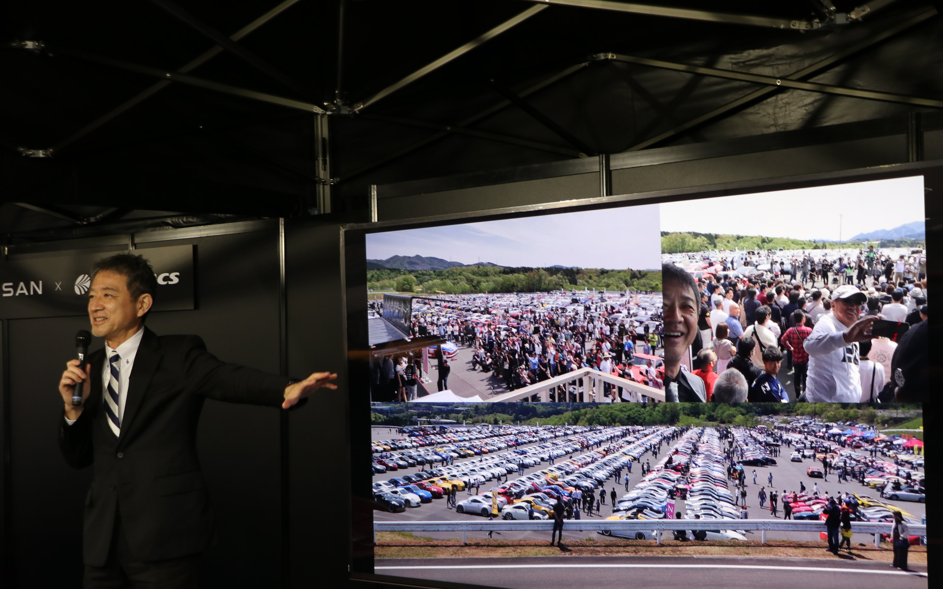 1410台ものフェアレディZが集まったZ誕生50周年記念ミーティング2019の様子