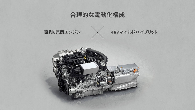 マツダ、直列6気筒エンジンなどを搭載する「CX-60 プロトタイプ