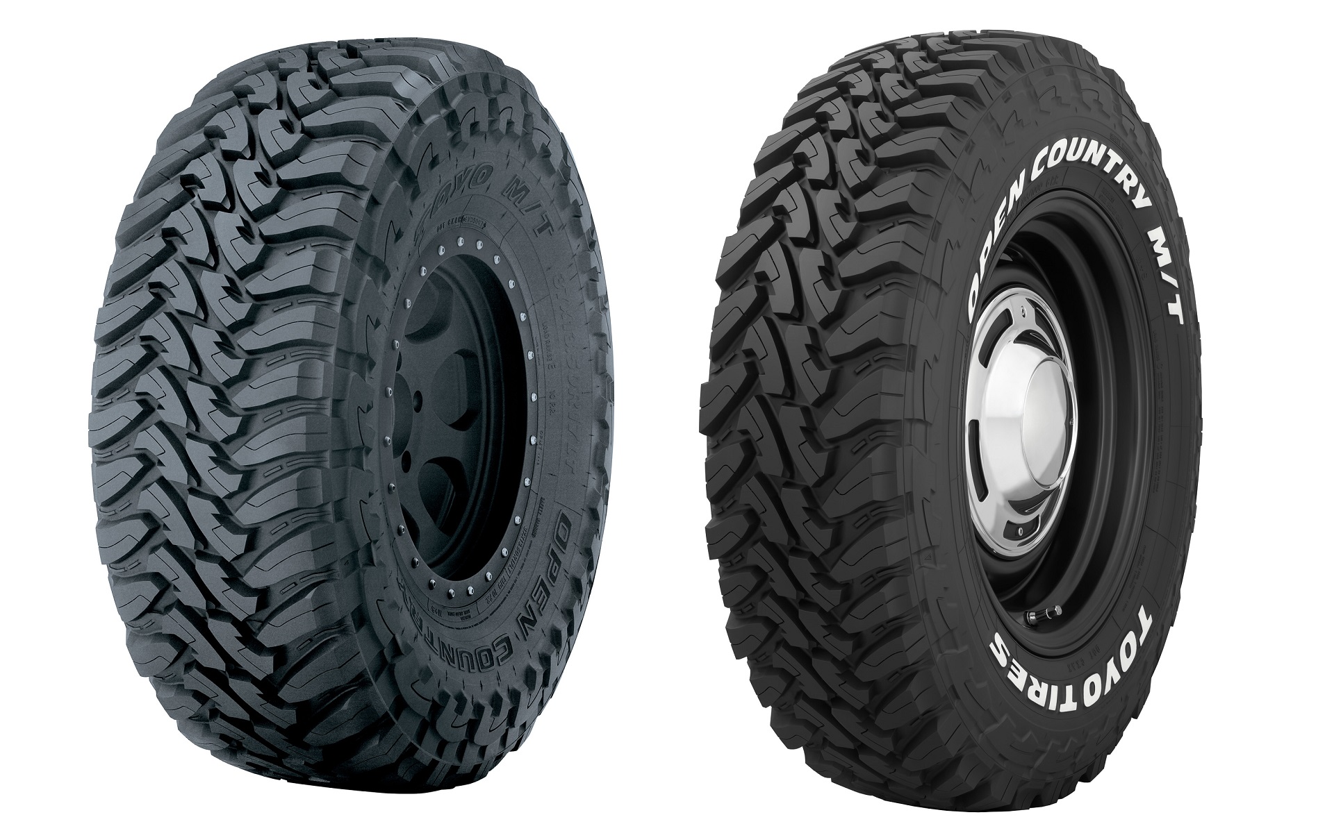 OPEN COUNTRYシリーズは、SUVをターゲットにしたブランドで、国際的なレースにおいて「オープンカントリー」を装着した車両が数々の成績を収め、耐久性能や耐外傷性を高い次元で磨いている。国内ではタイヤ側面の商品名とブランドロゴを白文字で立体的に表記した「ホワイトレター」も展開している