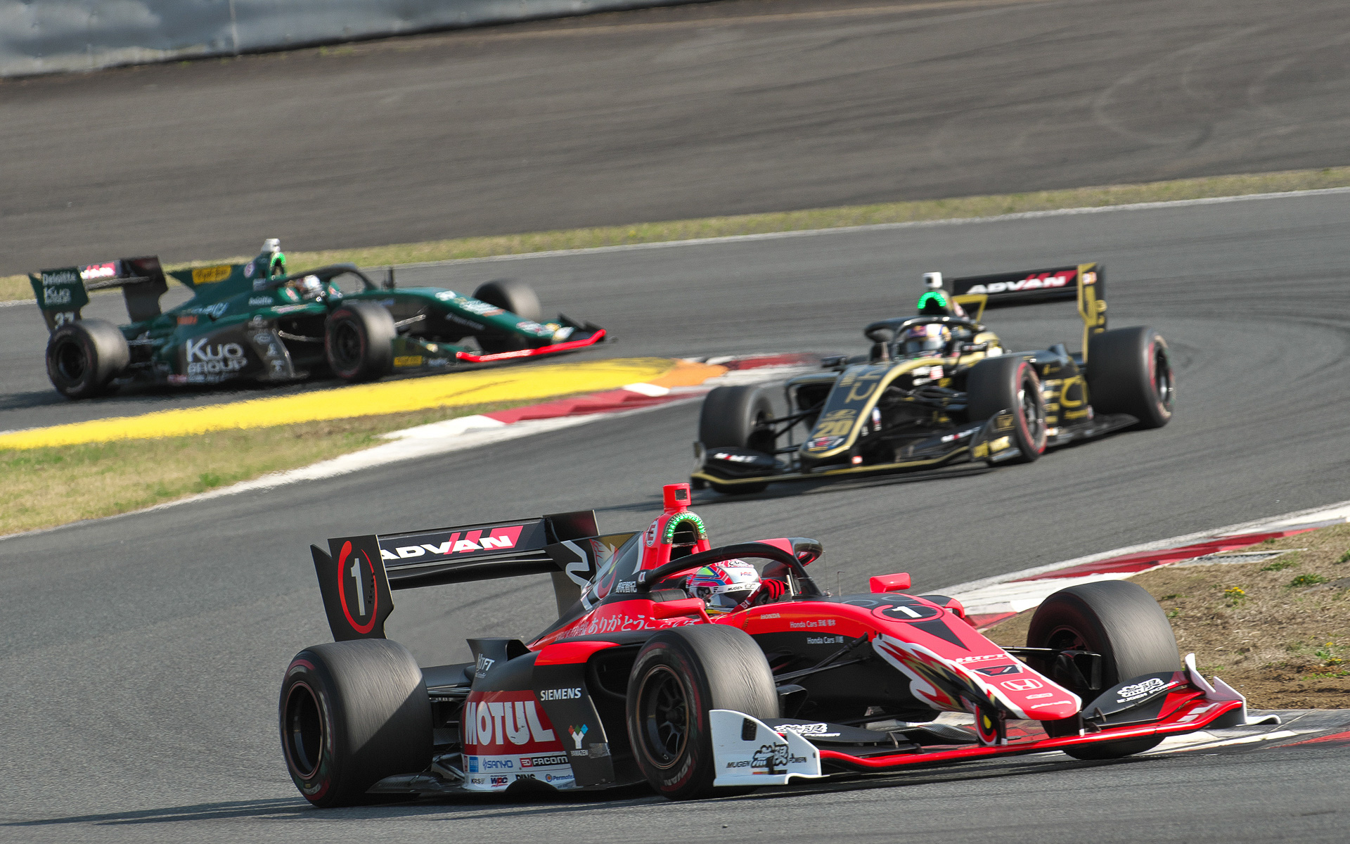 第2戦富士を優勝した野尻智紀選手（1号車 TEAM MUGEN MOTUL SF19）