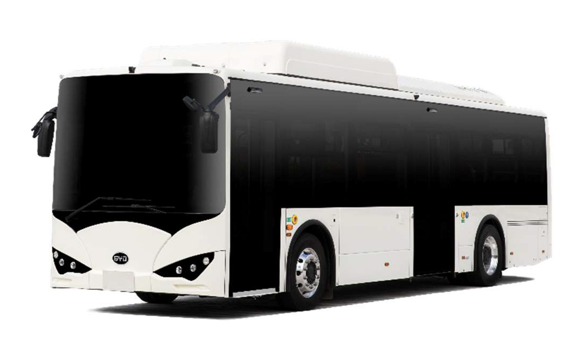 BYDジャパンが販売する大型電気バス「K8」（車長10.5m/航続距離約220km）