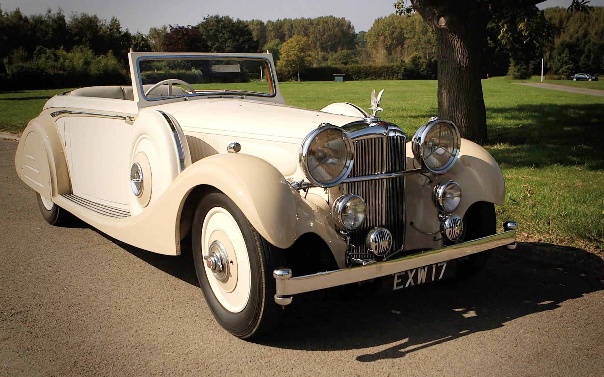 1937年式アルヴィス・3.5リッター・ランスフィールド・コンシールド・フード