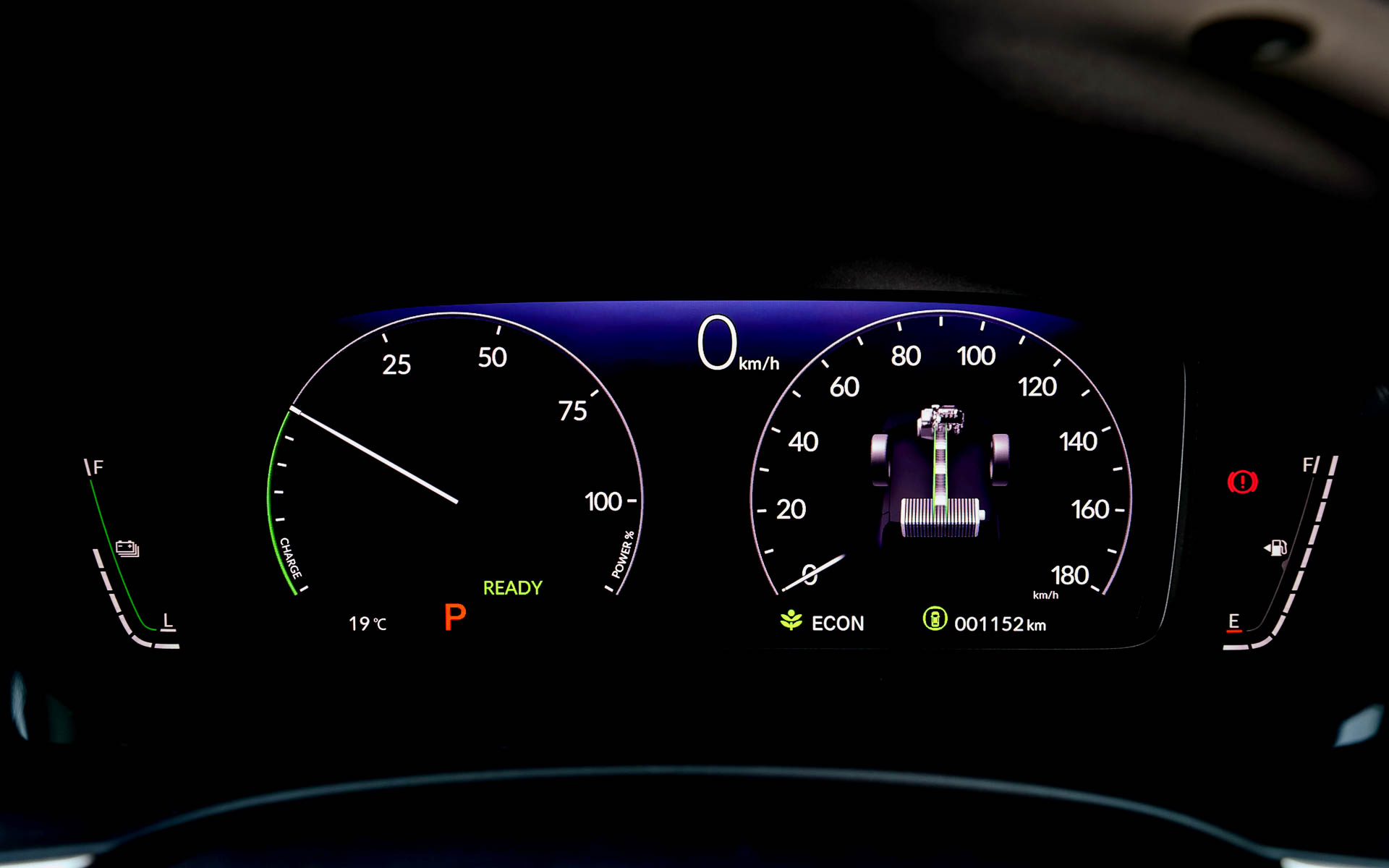 シビック e:HEV メーター