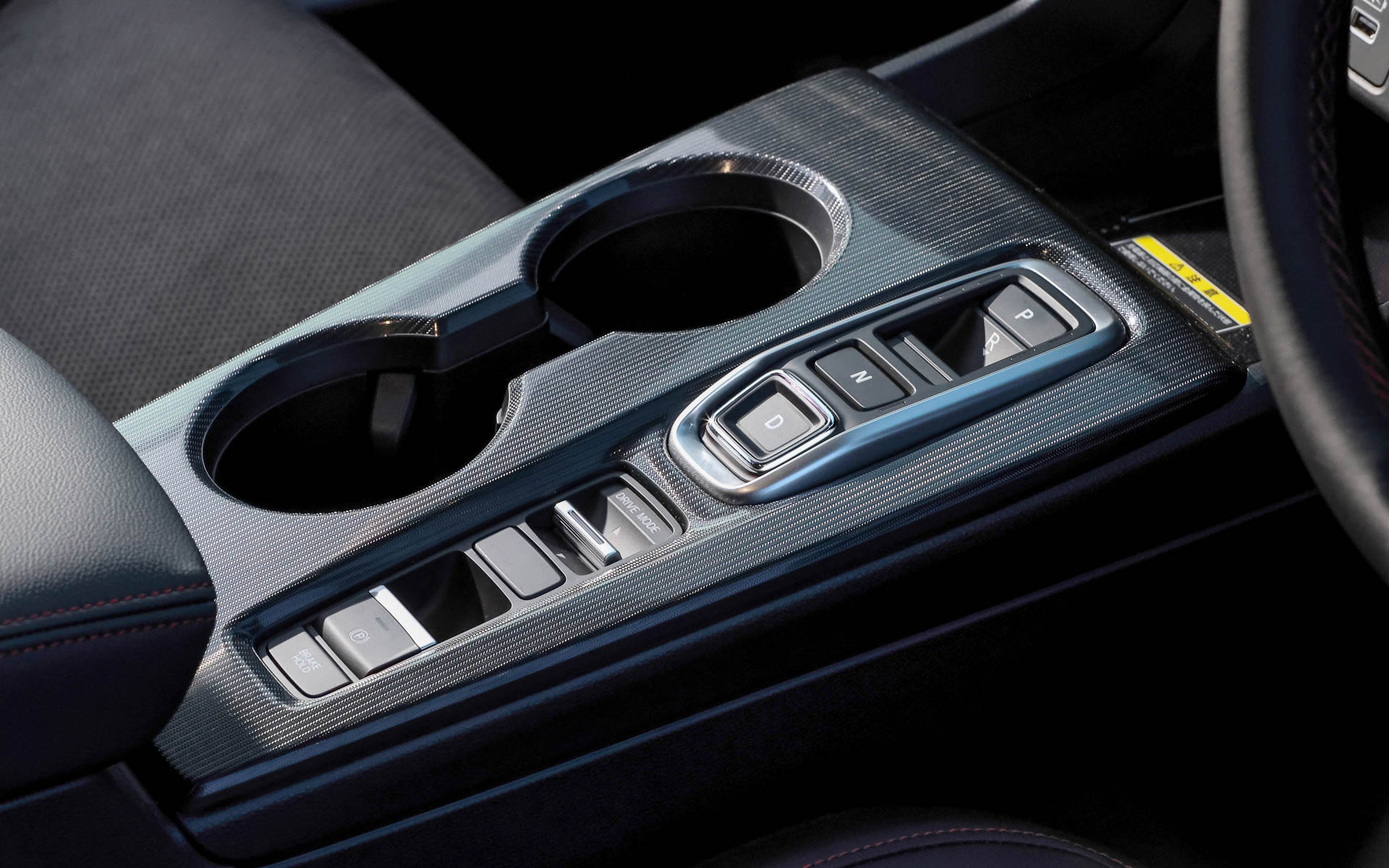 シビック e:HEV シフトまわり