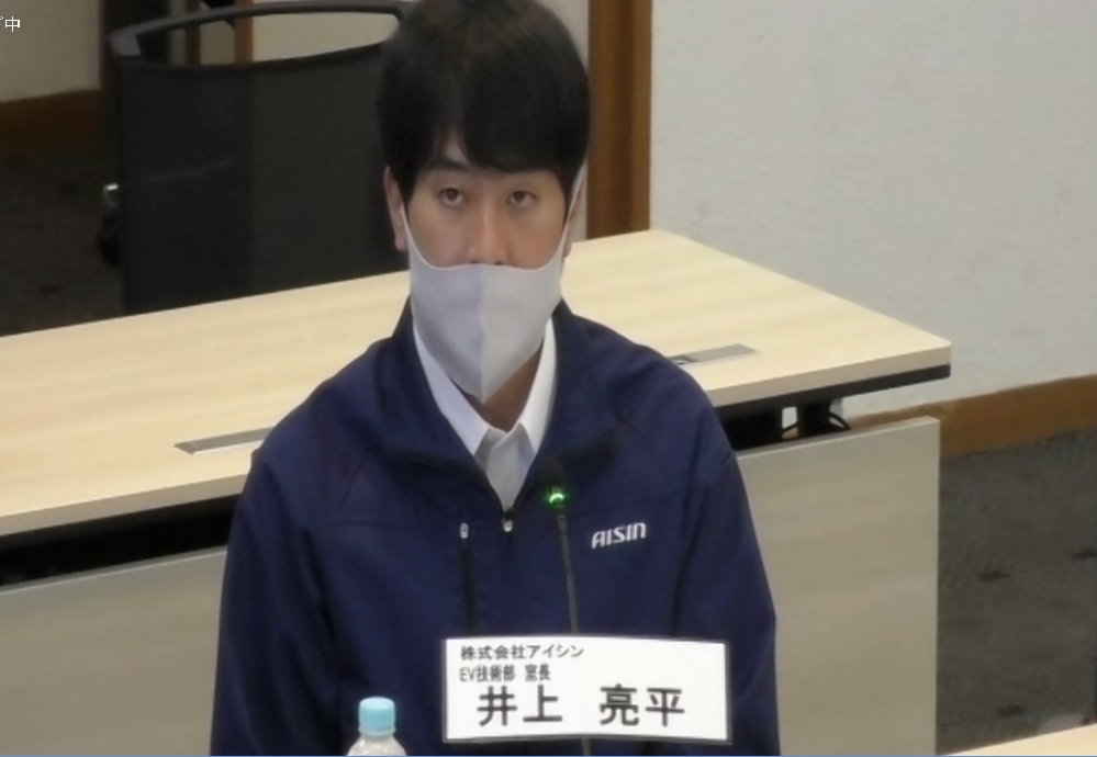 株式会社アイシン EV技術部 室長 井上亮平氏