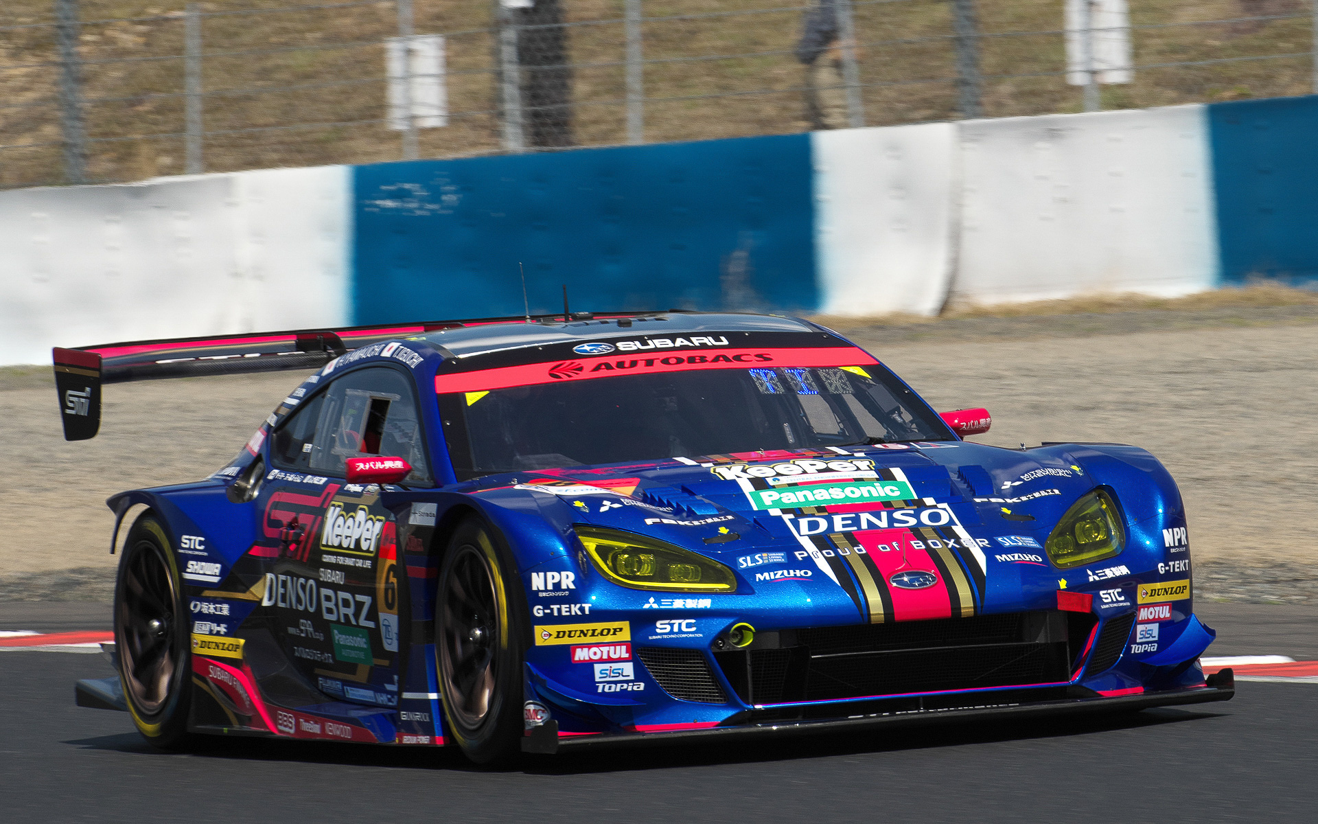 ポールポジションを獲得した61号車 SUBARU BRZ R&D SPORT（井口卓人/山内英輝組、DL）