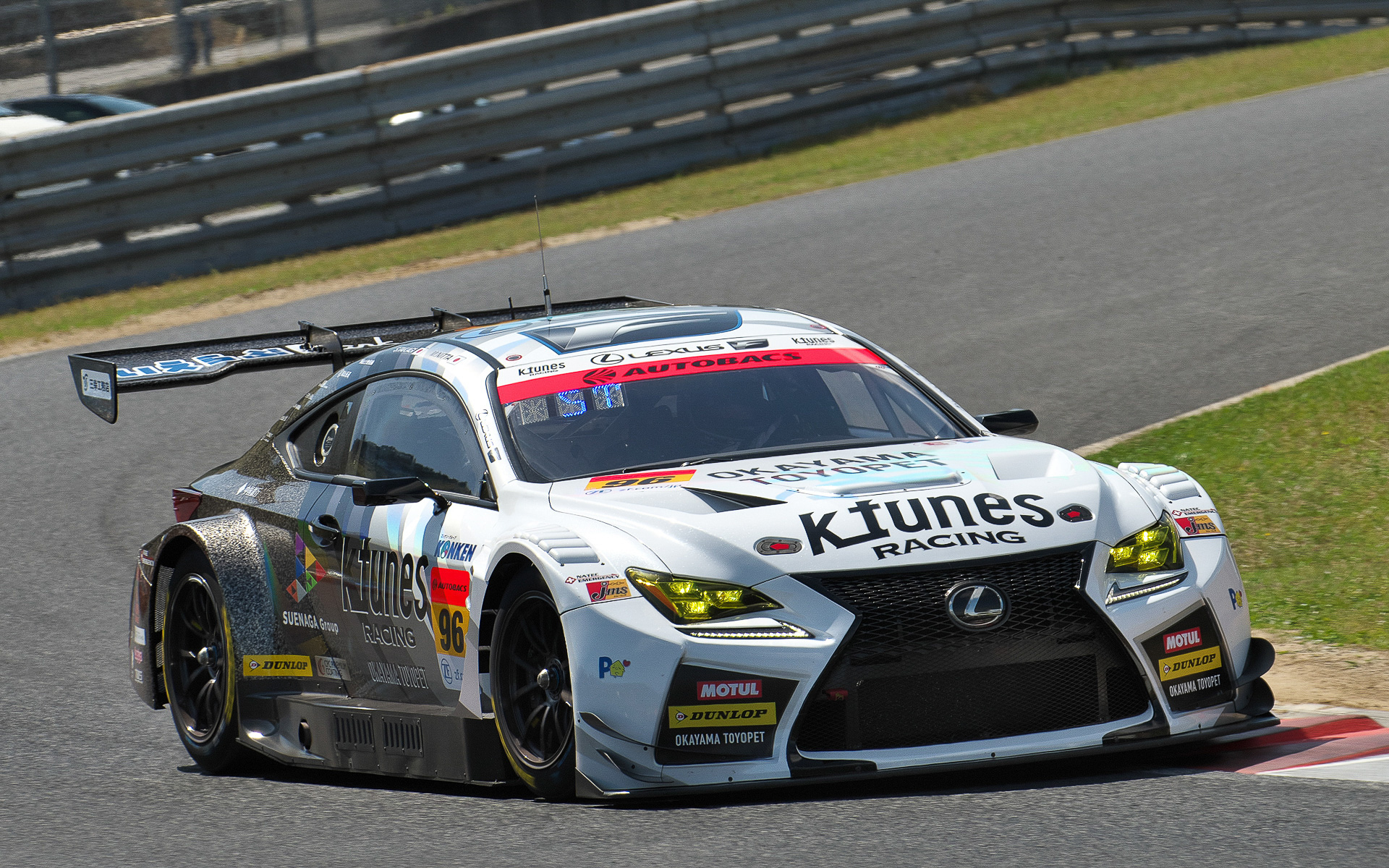 フロントローの96号車 K-tunes RC F GT3（新田守男/高木真一組、DL）