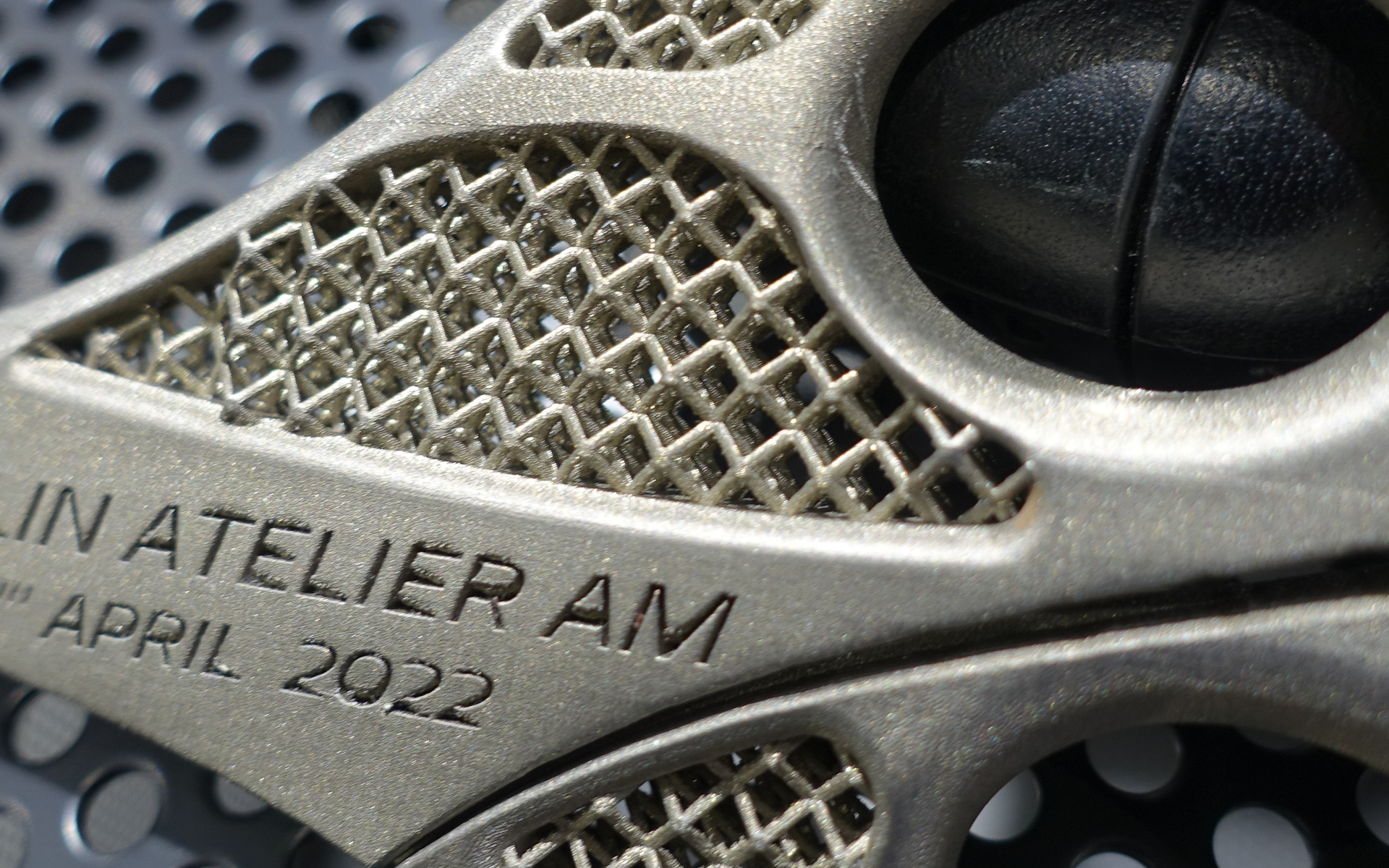 3Dプリンタならではの造形が行なわれている