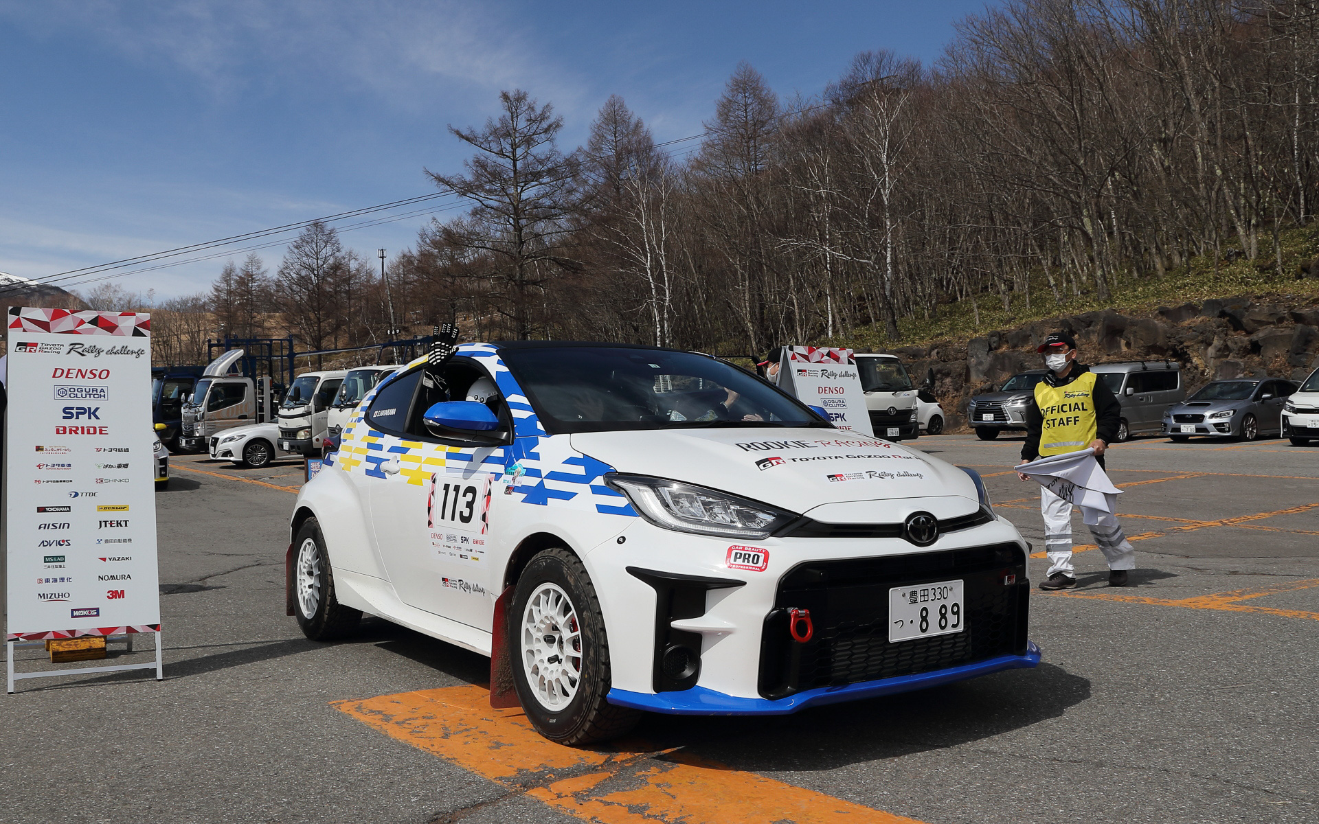 新カラーとなっていたルーキーレーシングチーム