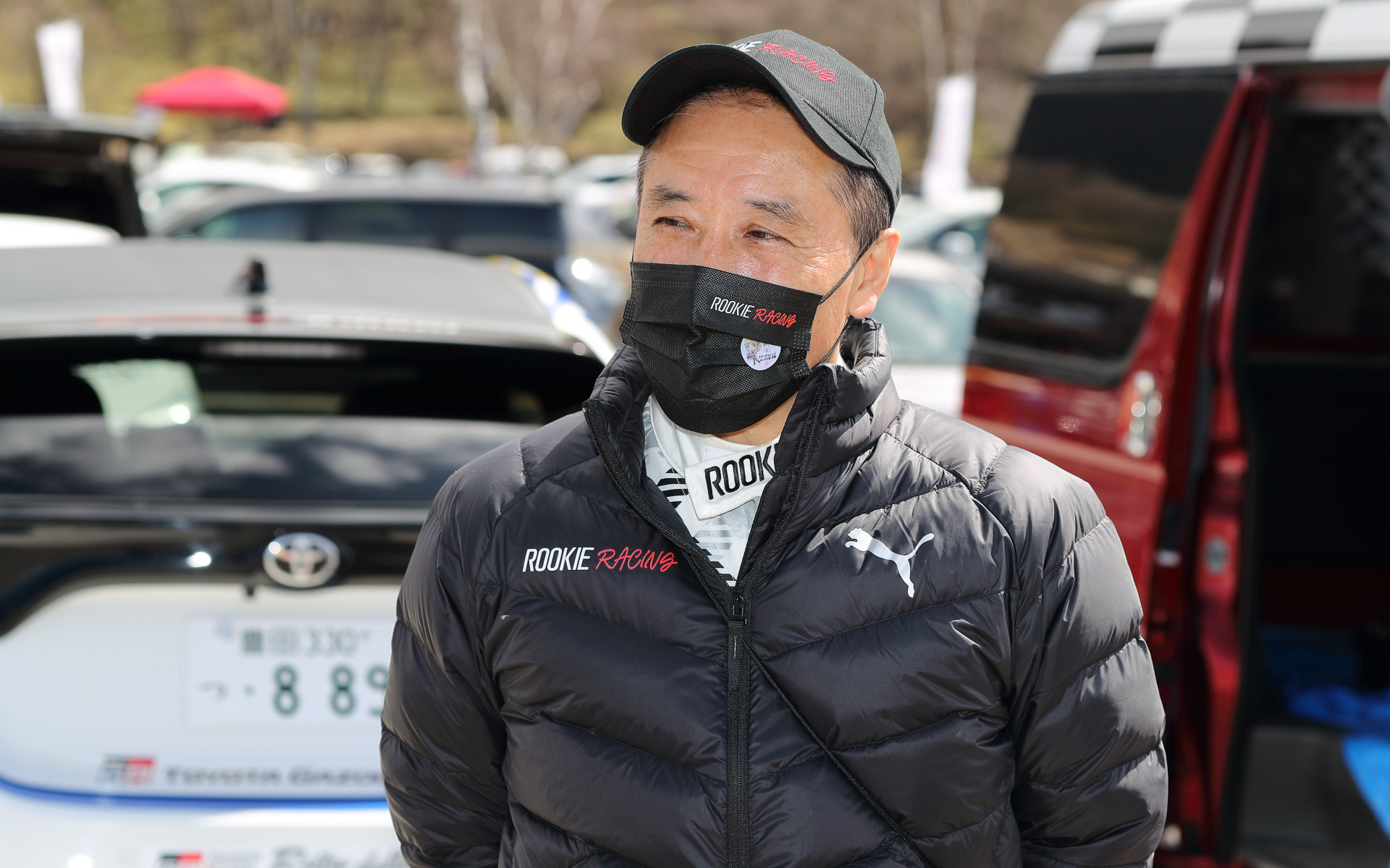 カーボンニュートラル燃料車での走行インプレッションを語る大森文彦選手