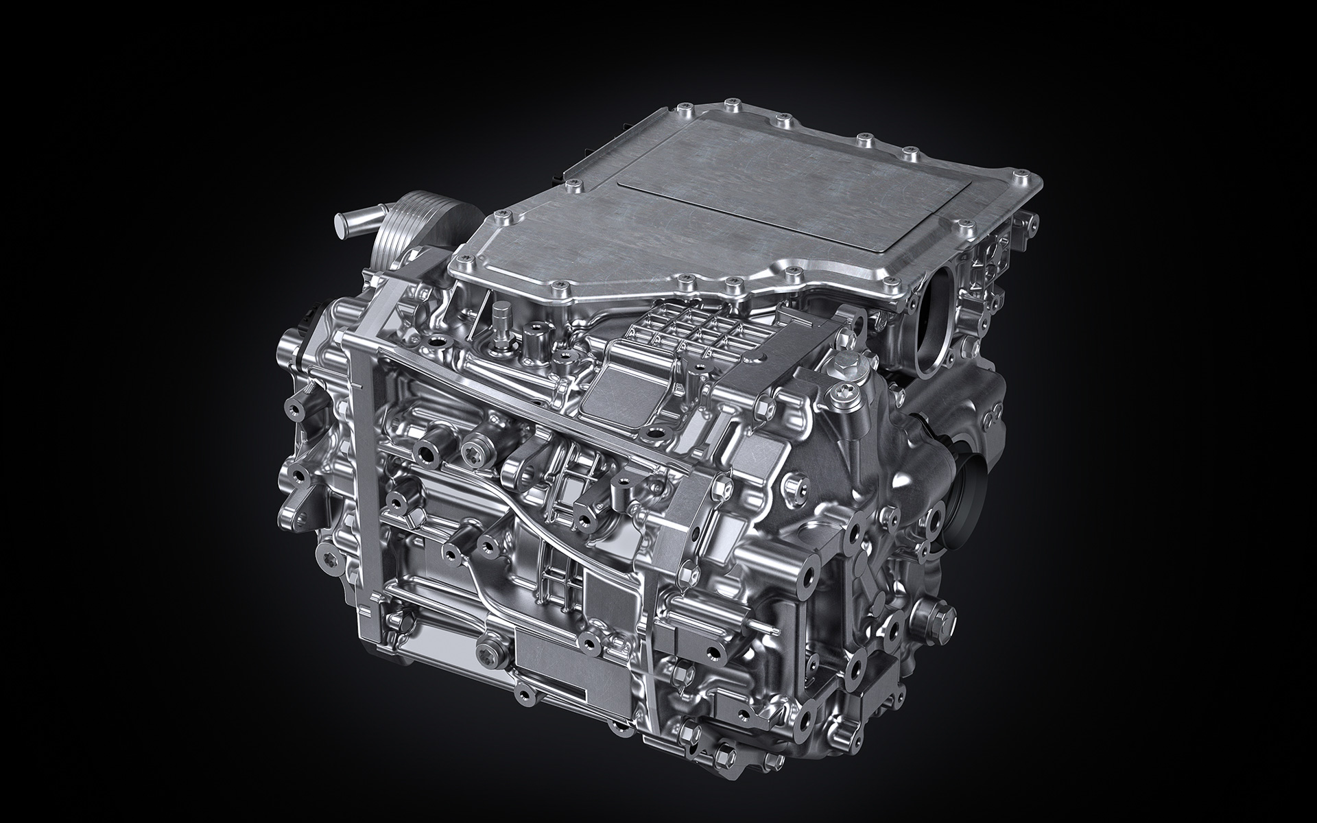 フロント（上）とリア（下）のeAxle