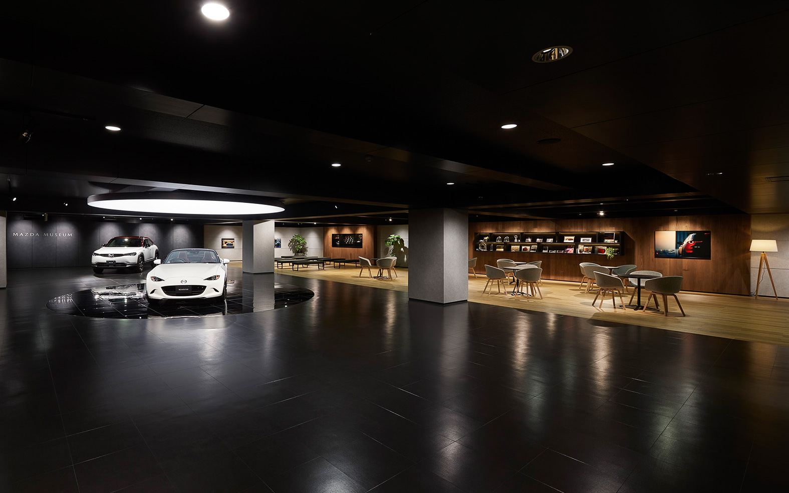 「マツダミュージアム」を全面リニューアルして5月23日から一般公開（写真はエントランス）