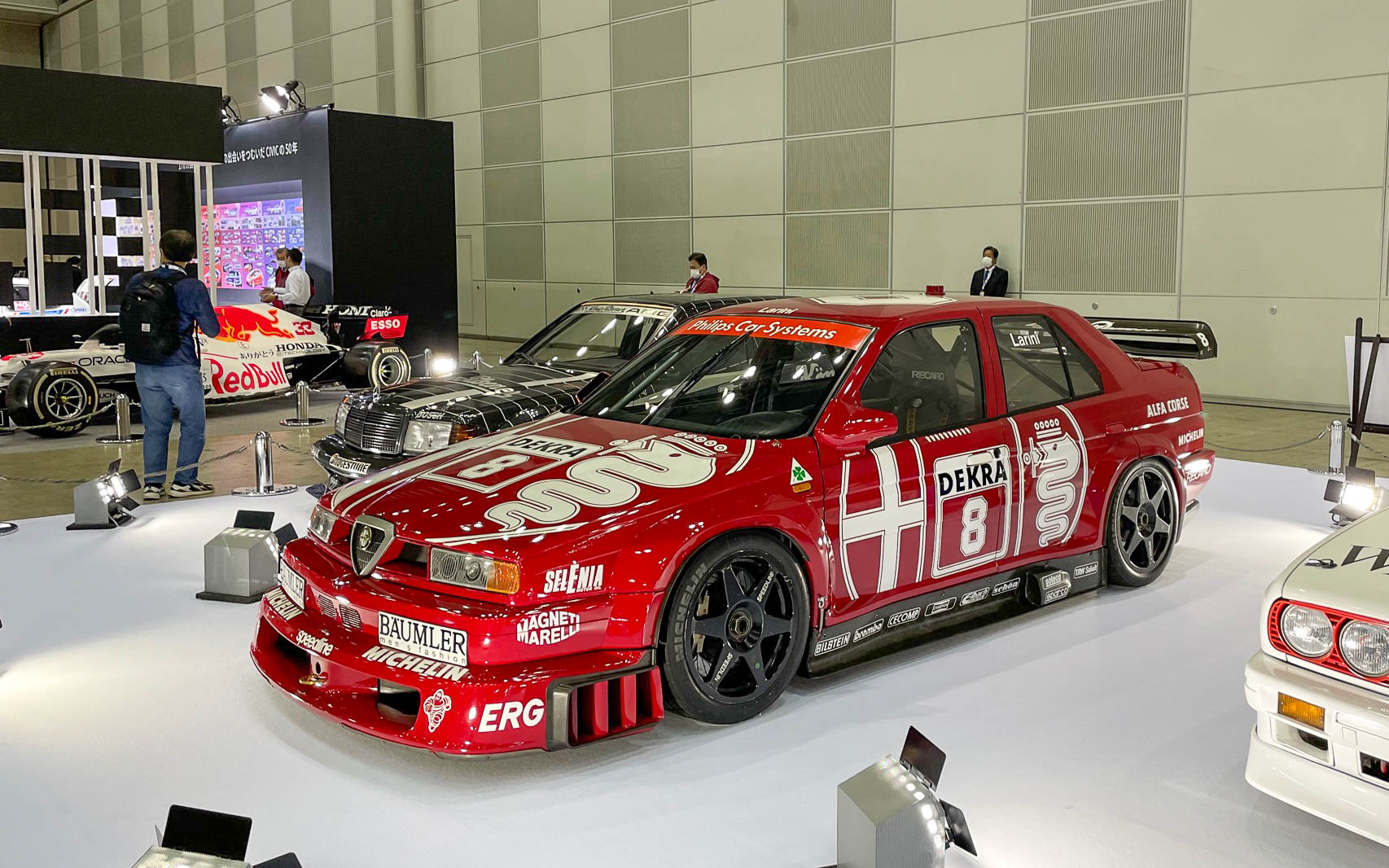 アルファ ロメオ 155 V6 TI。アルファコルセのプロ集団の仕事はさすがでした