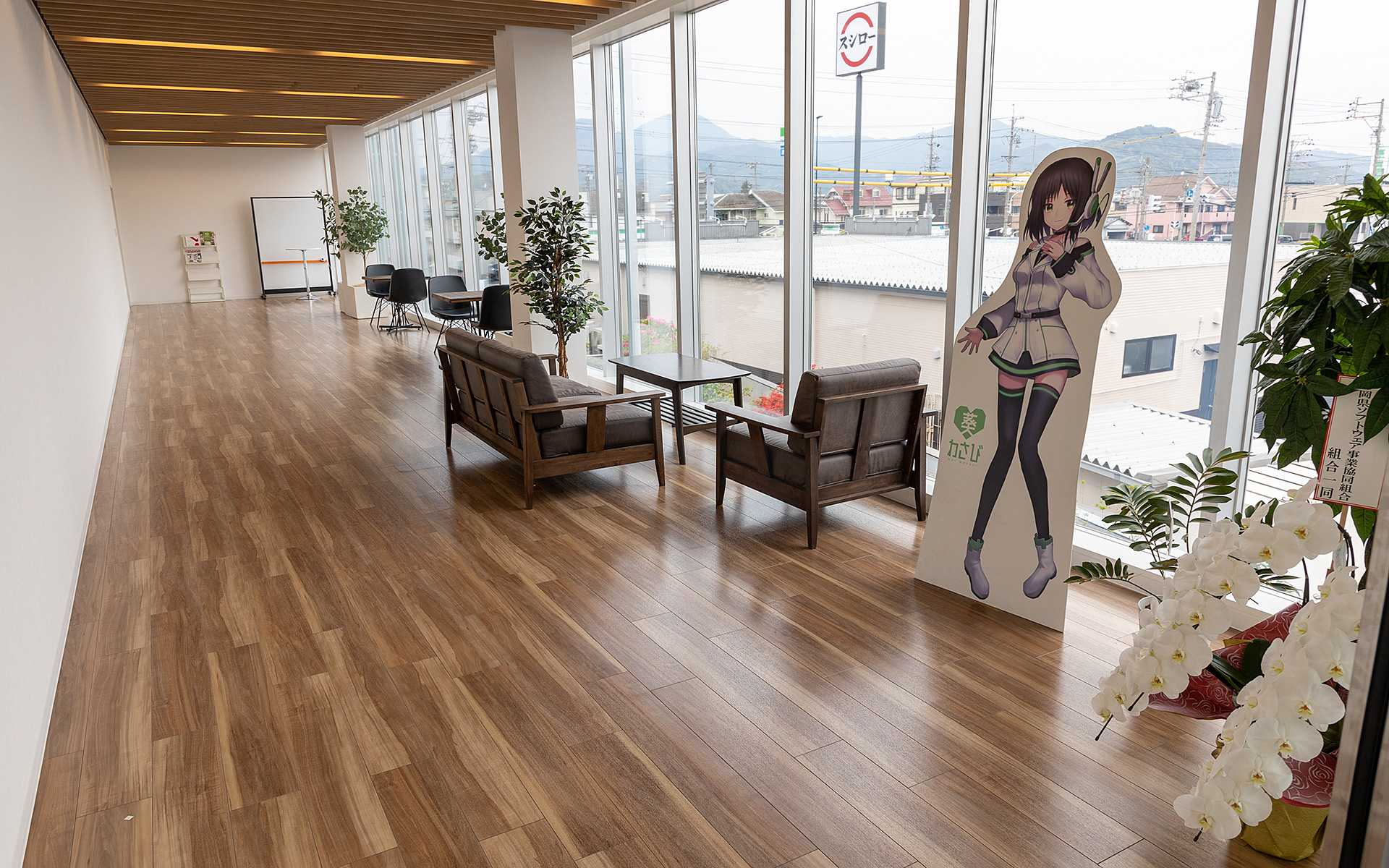 2階にも同様のスペースが設けられている