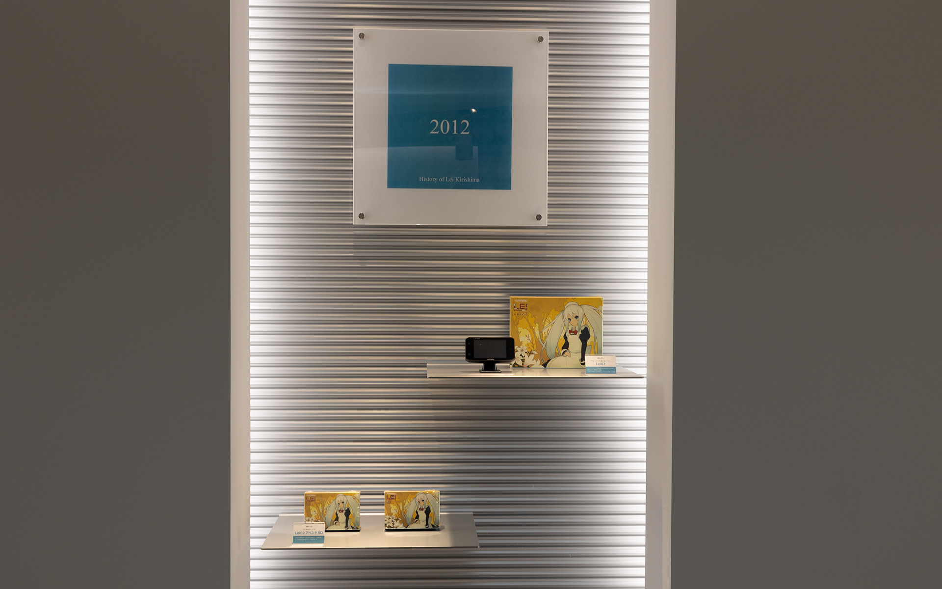 2012年に発売された製品。レーダー探知機「霧島レイモデル」と「Lei02アペンドSD」