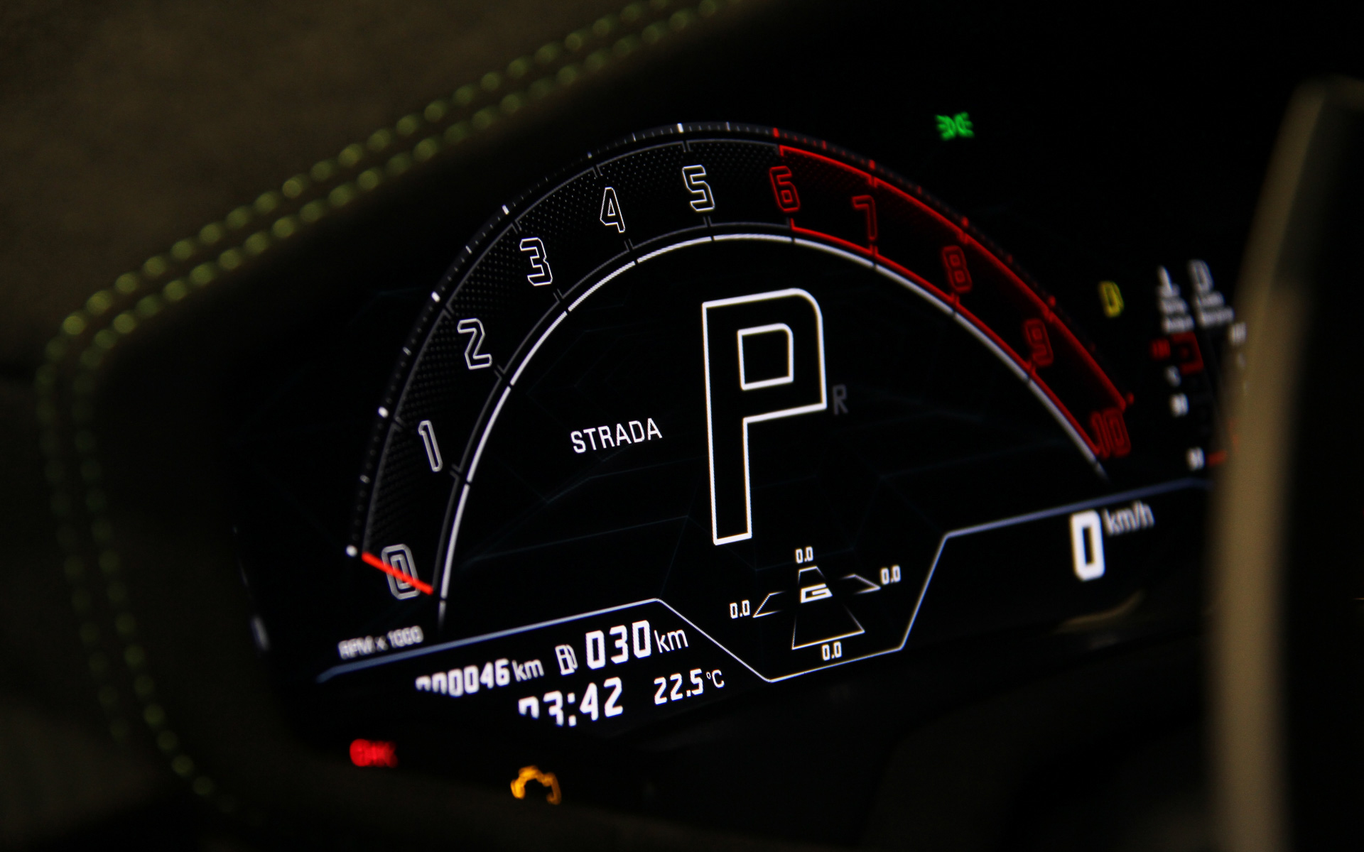 ウラカン テクニカのインテリア