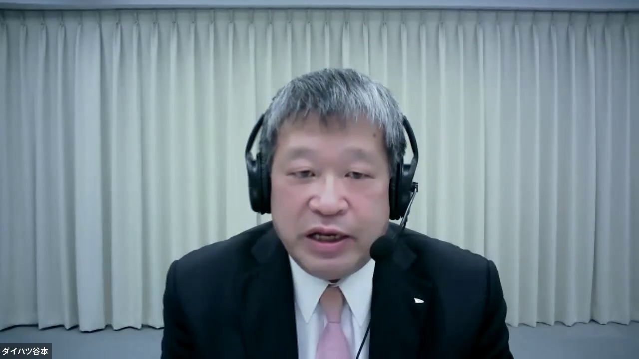 ダイハツ工業株式会社 コーポレート事業本部 副統括部長 谷本敦彦氏