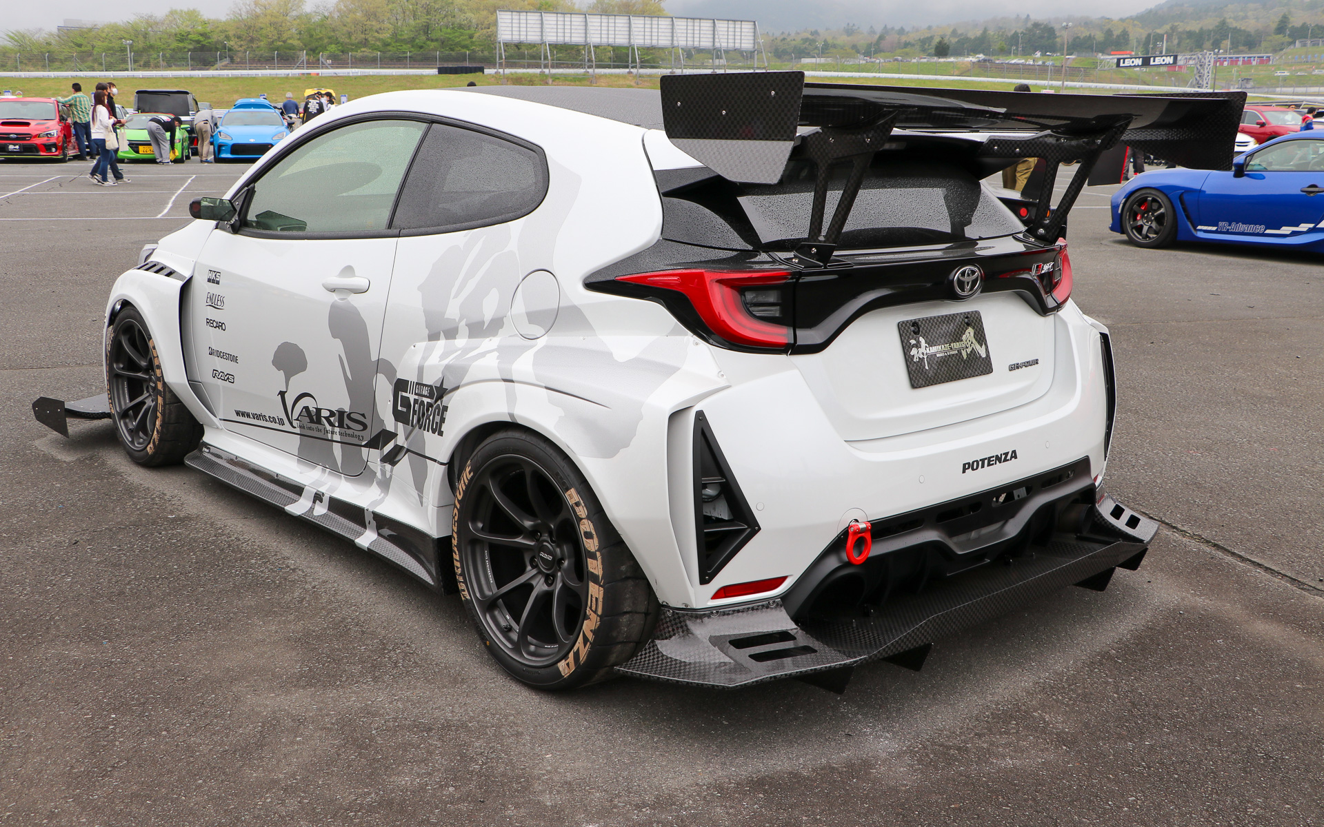 ガレージGフォースのデモカー「トヨタ GRヤリス」