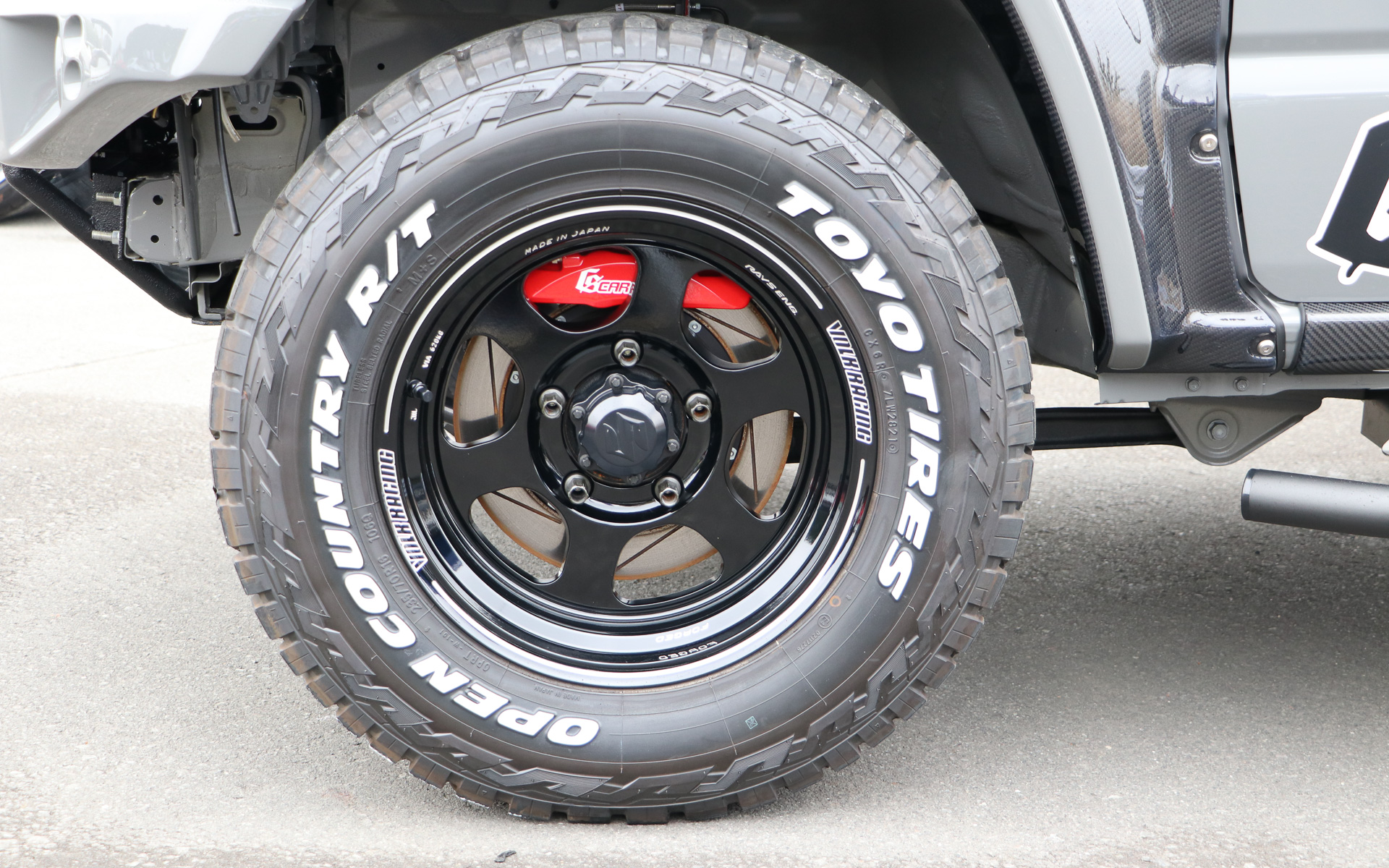 カースタイルのデモカー「スズキ ジムニー シエラ」