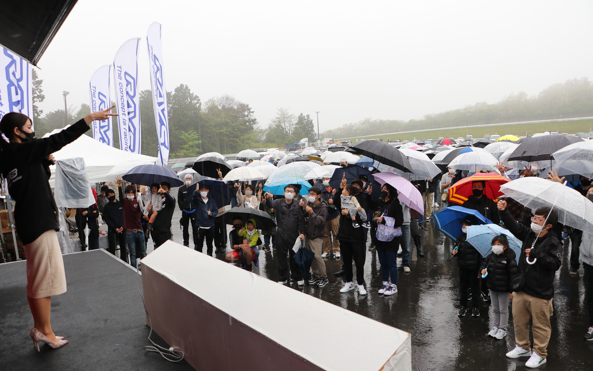 イベント恒例のジャンケン大会も大いに盛り上がった