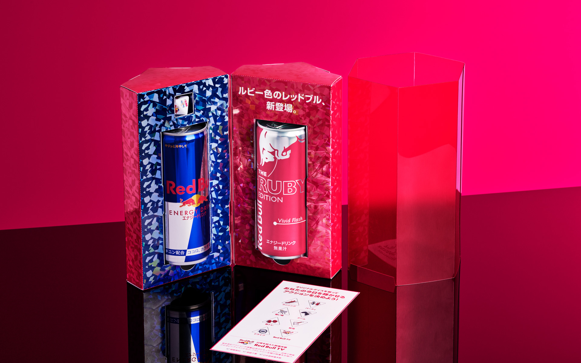 ルビー色のレッドブル フォロー&リツイートキャンペーンの賞品