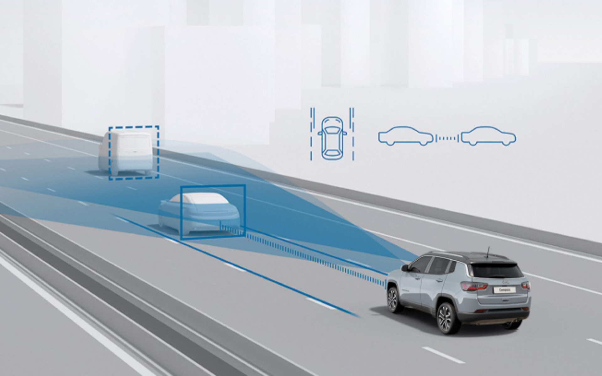 アダプティブクルーズコントロール（STOP＆GO機能付）も搭載