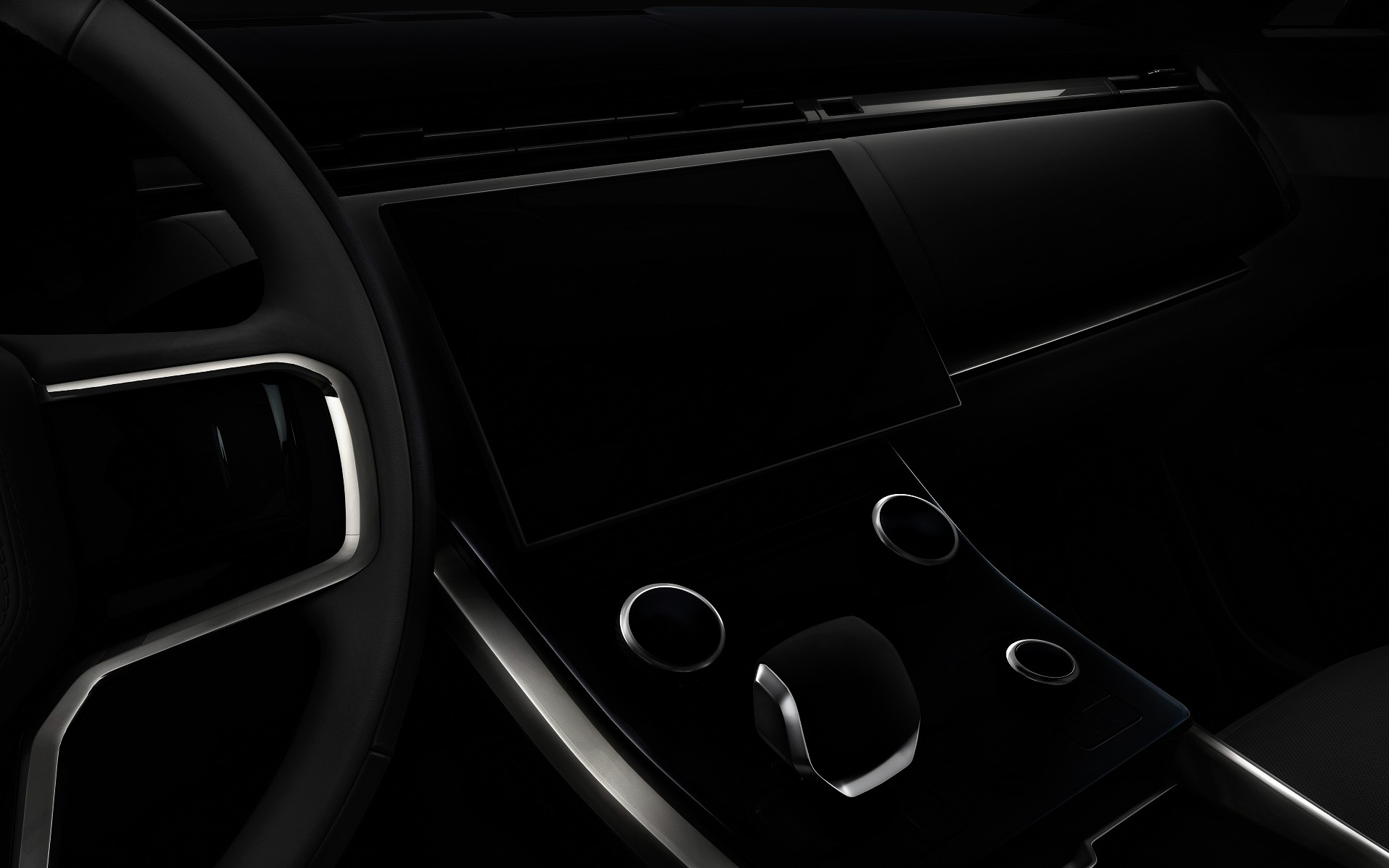 公開されたティザー写真では、センターコンソールの一部が見える