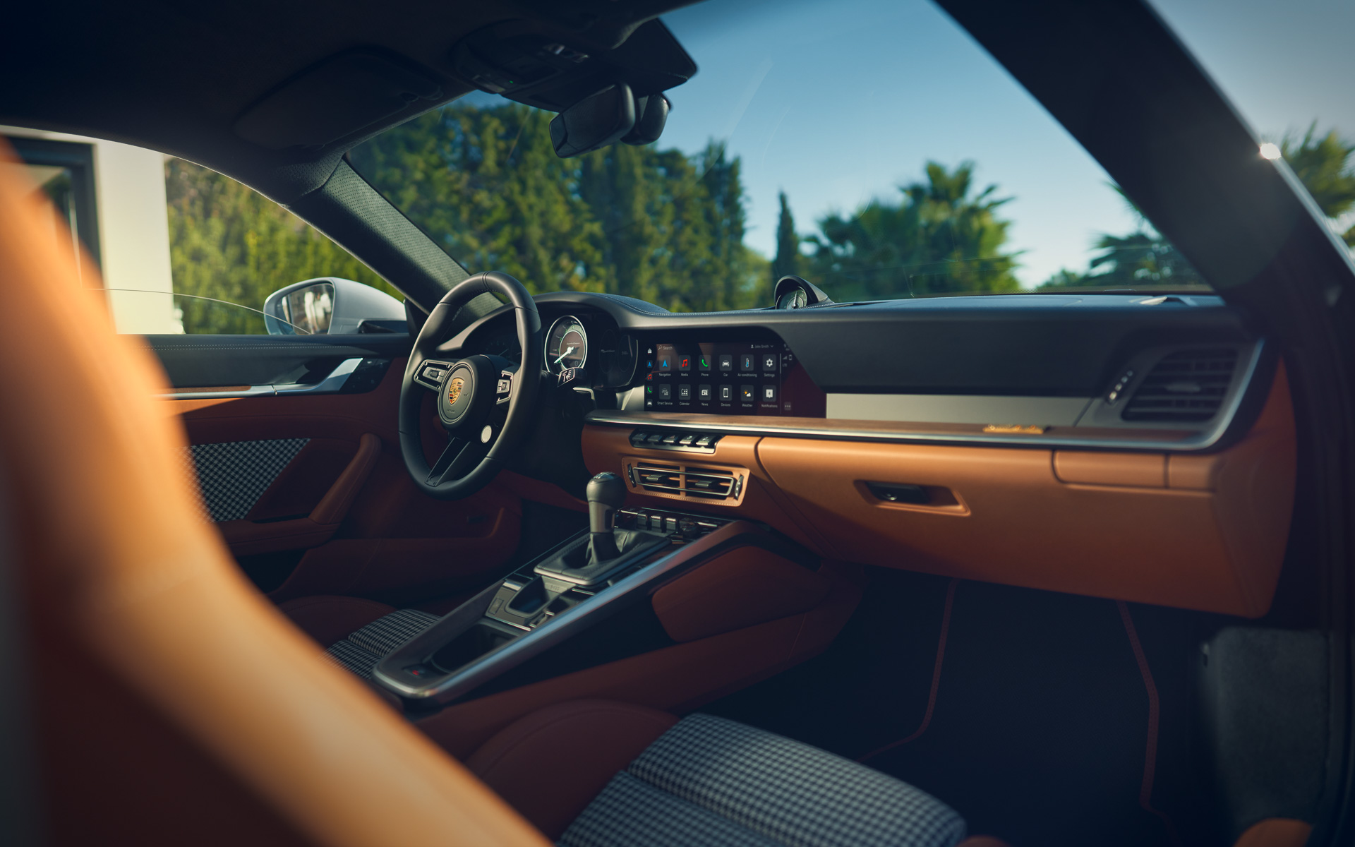 911スポーツクラシックのインテリア