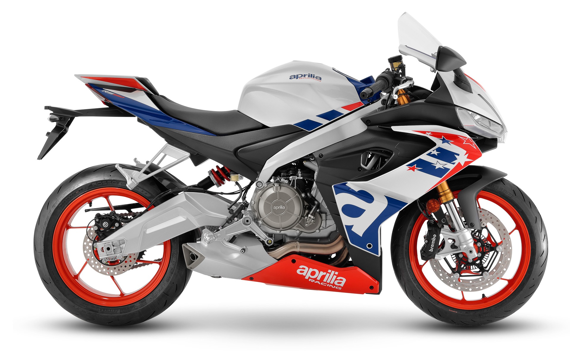 限定モデル「RS 660 リミテッドエディション」。ボディカラーは「スターズ＆ストライプス」