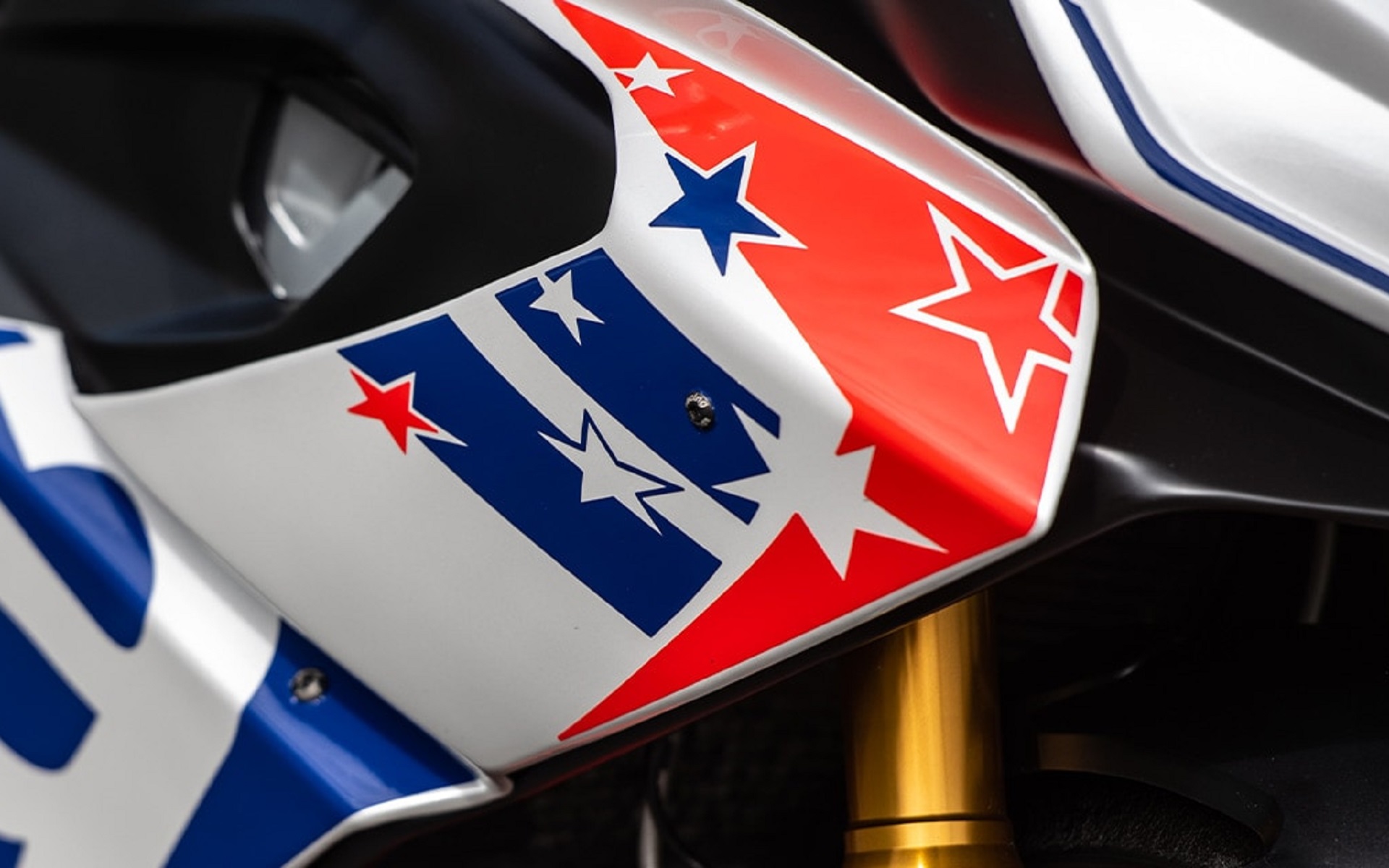 星条旗をモチーフにしたデザイン