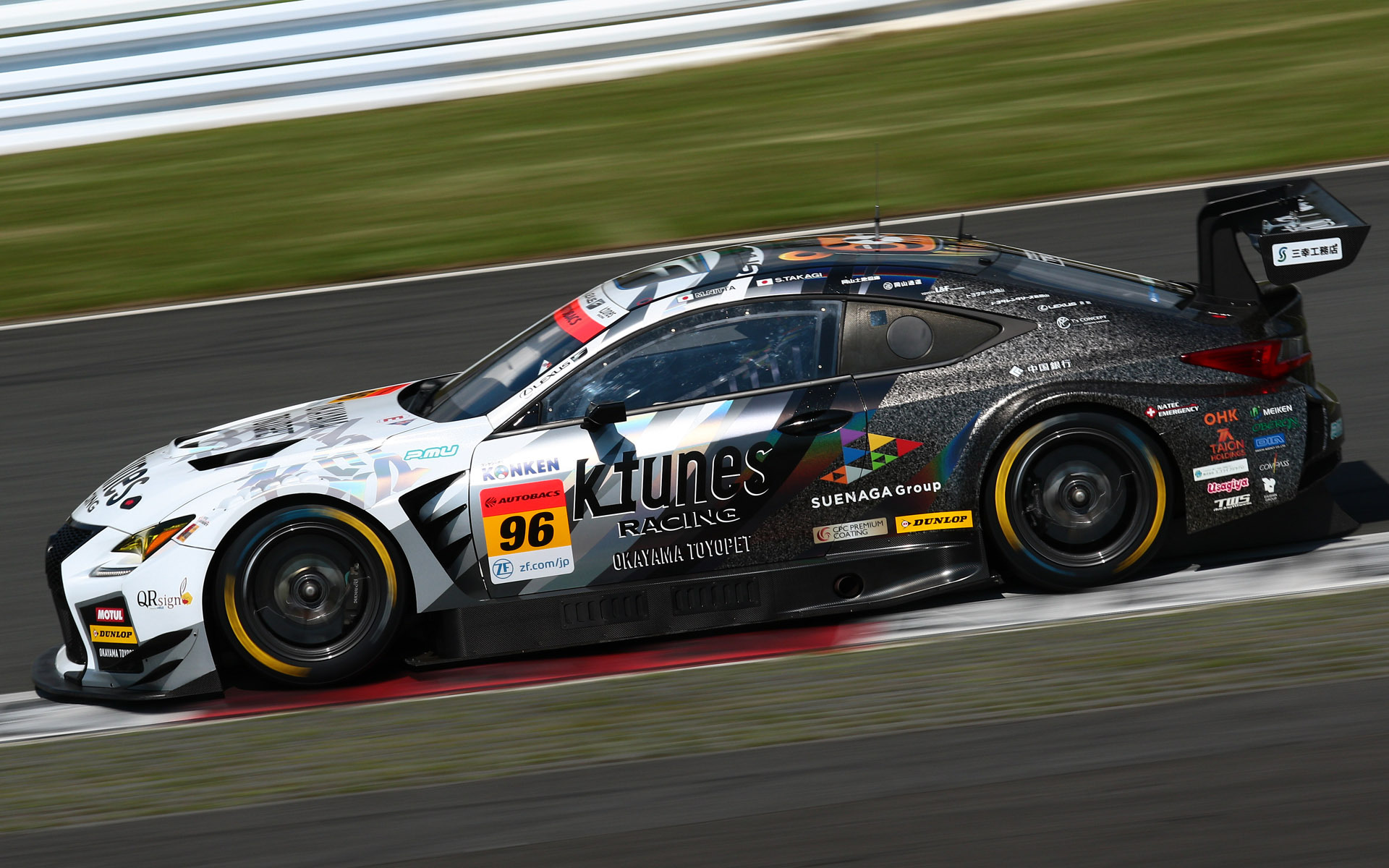 予選3位の3位は96号車 K-tunes RC F GT3（新田守男/高木真一組、DL）