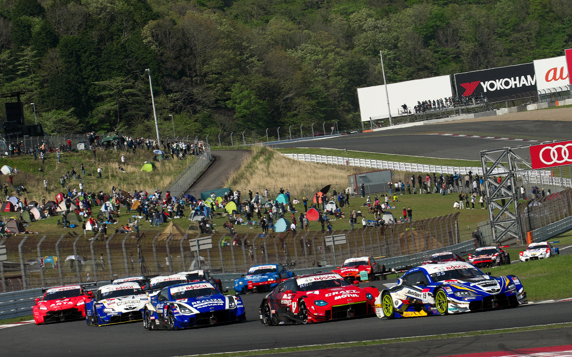 GT500のスタートシーン