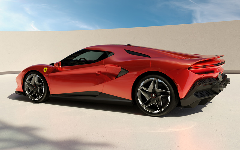 フェラーリ、「F8 トリブート」ベースのワンオフシリーズ最新作「SP48