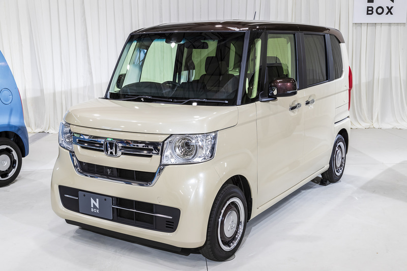 写真は軽自動車のホンダ「N-BOX」