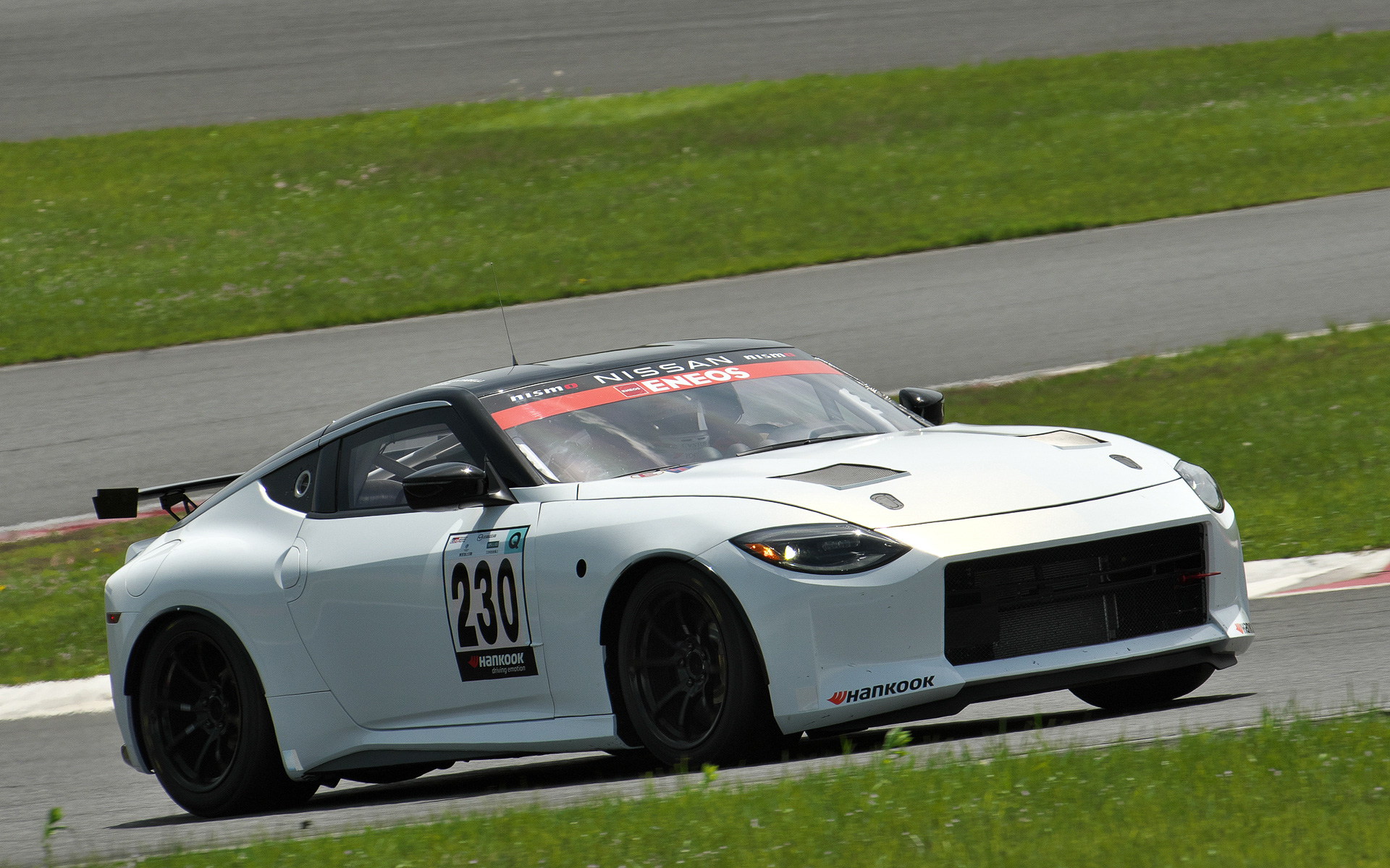 富士24時間レースのテスト走行に登場した新型「Z」の230号車（平⼿晃平/松田次生/佐々木大樹/星野一樹組）