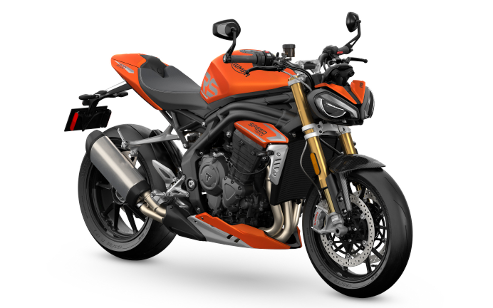 スピード トリプル 1200RSの新色「マットバハオレンジ」