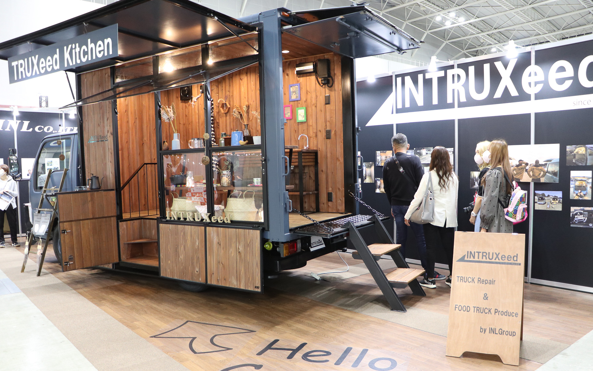 ジャパントラックショー2022会場内の様子