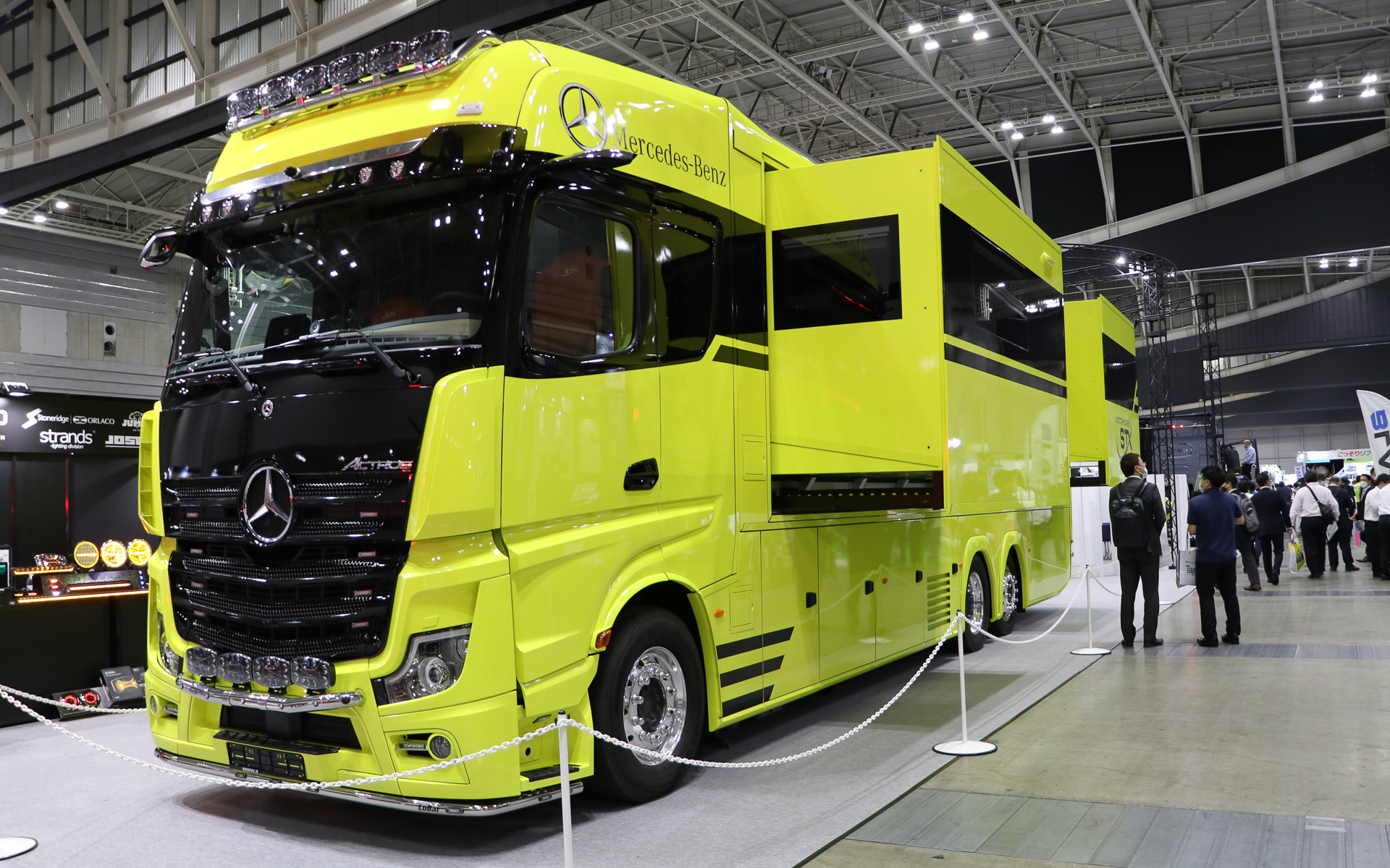 ジャパントラックショー2022会場内の様子