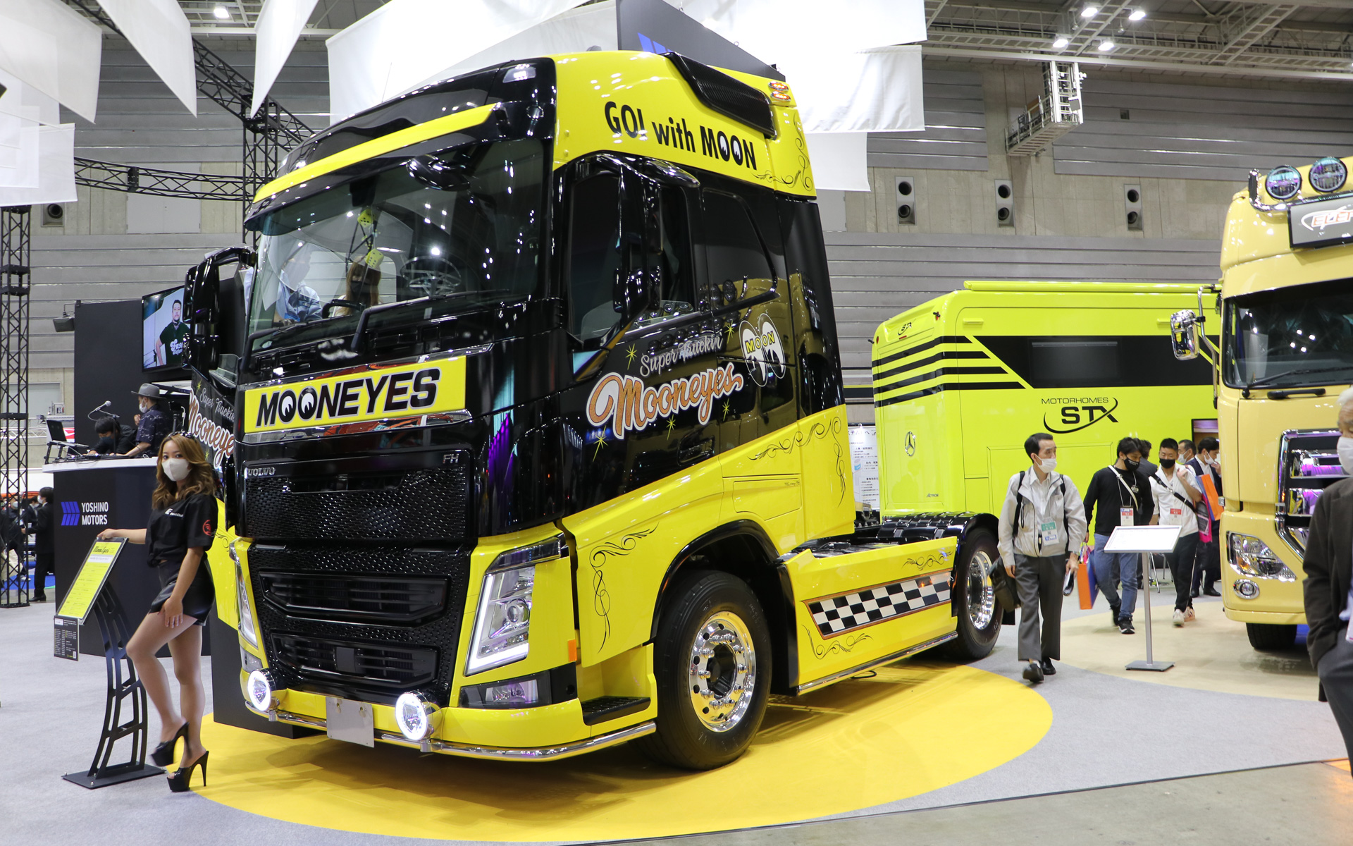 ジャパントラックショー2022会場内の様子