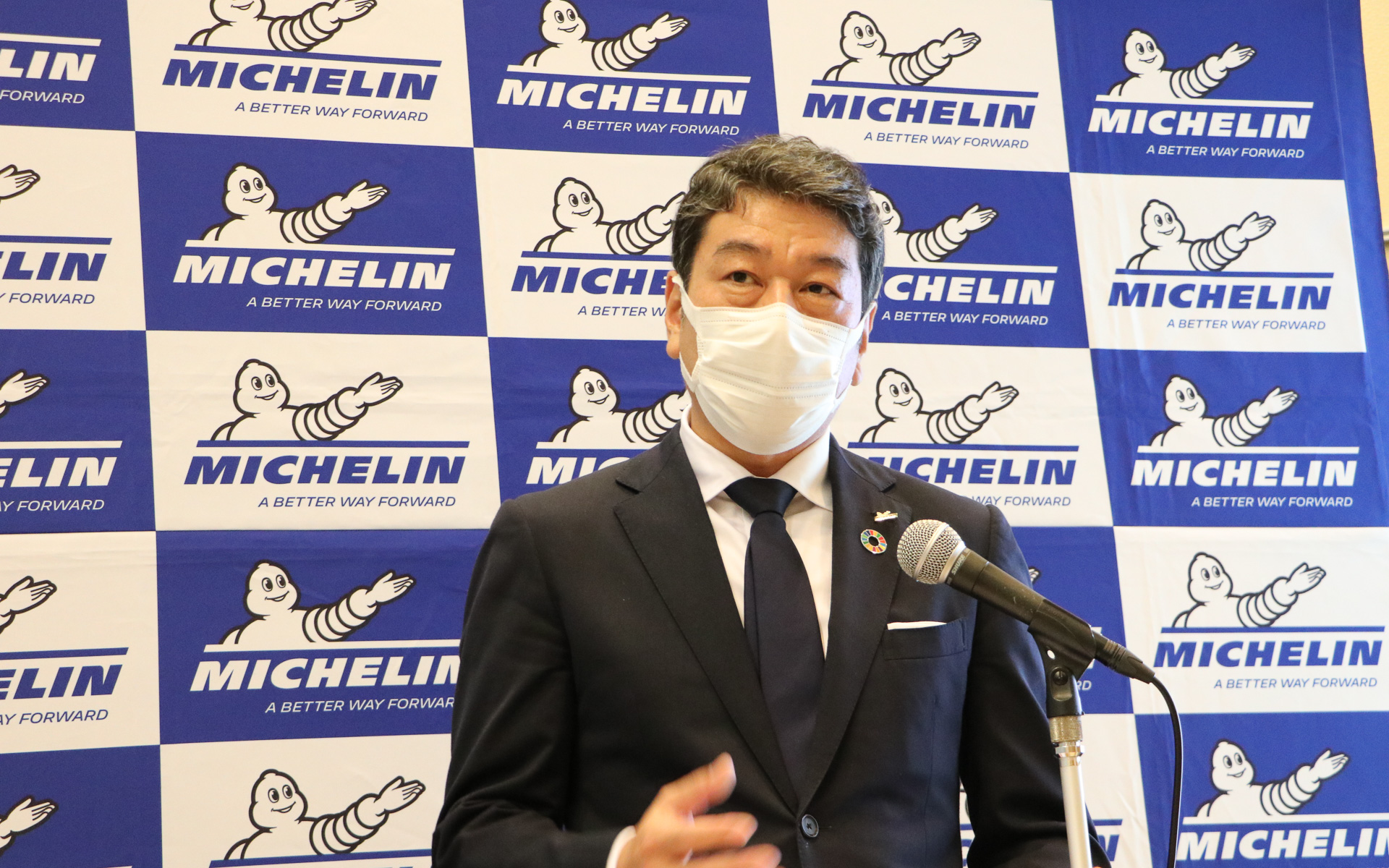 日本ミシュランタイヤ株式会社 代表取締役社長 須藤元氏