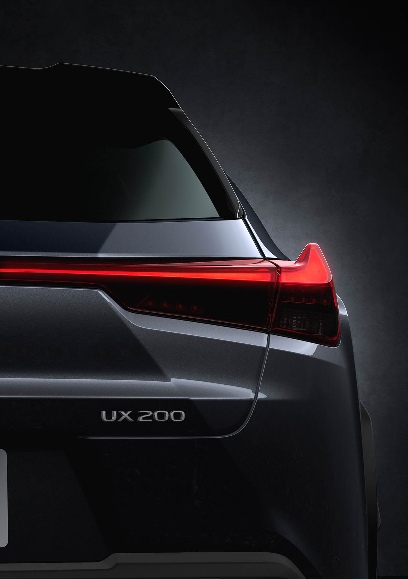 LEXUS UX リアコンビネーションランプ（プロトタイプ）