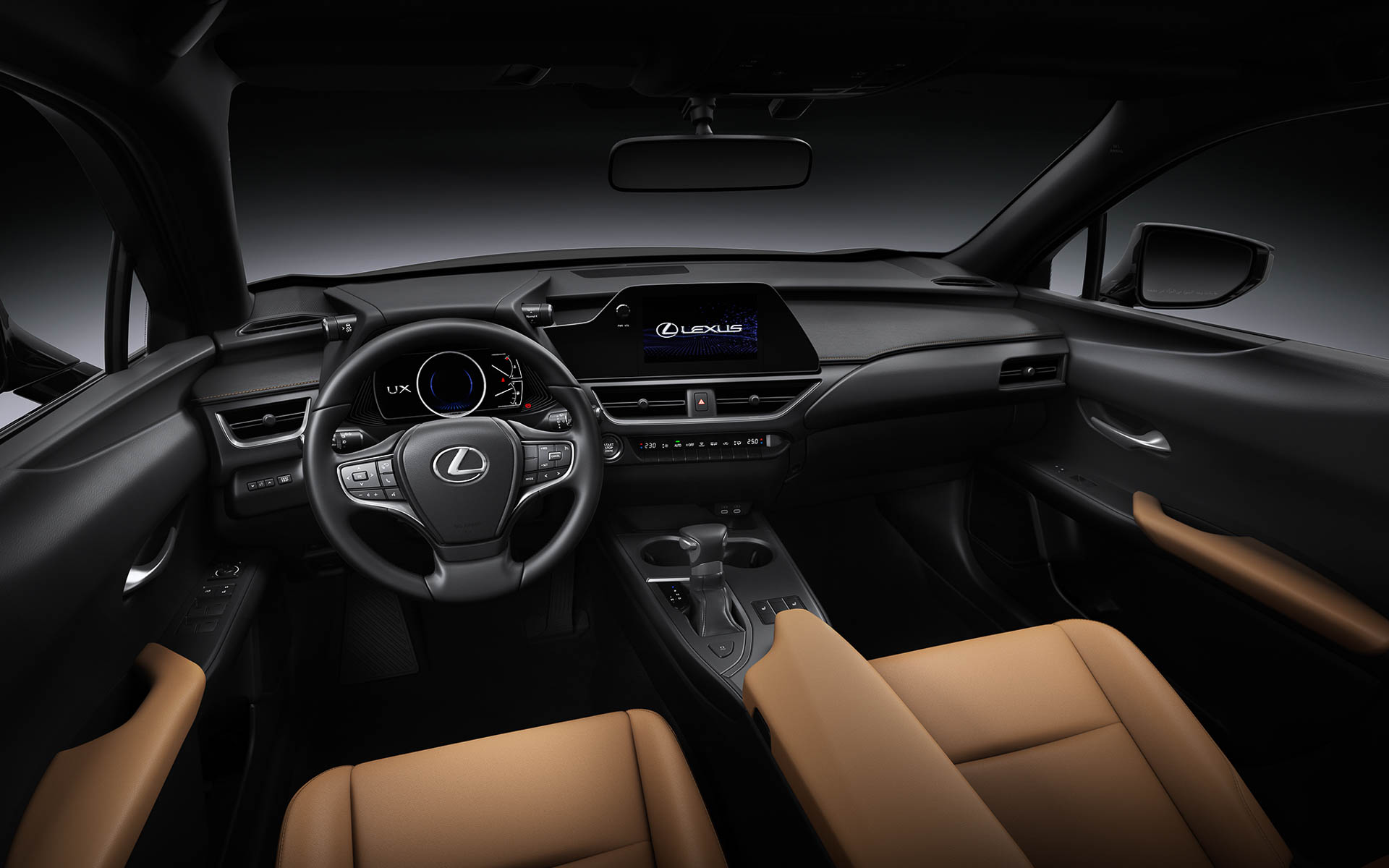 LEXUS UX インテリアカラー ヘーゼル（プロトタイプ）